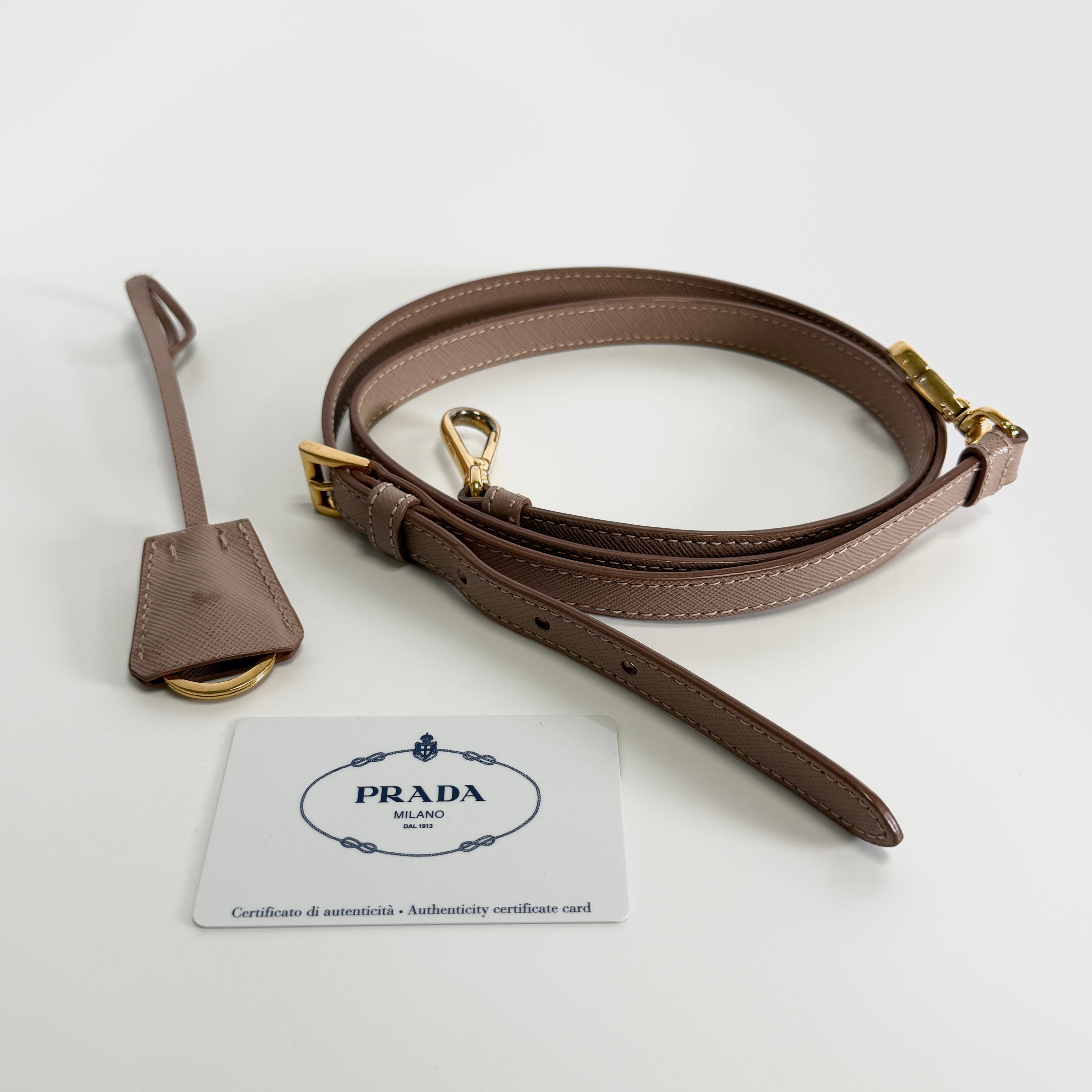 2607 secondhand PRADA Galleria 2WAY hand bag