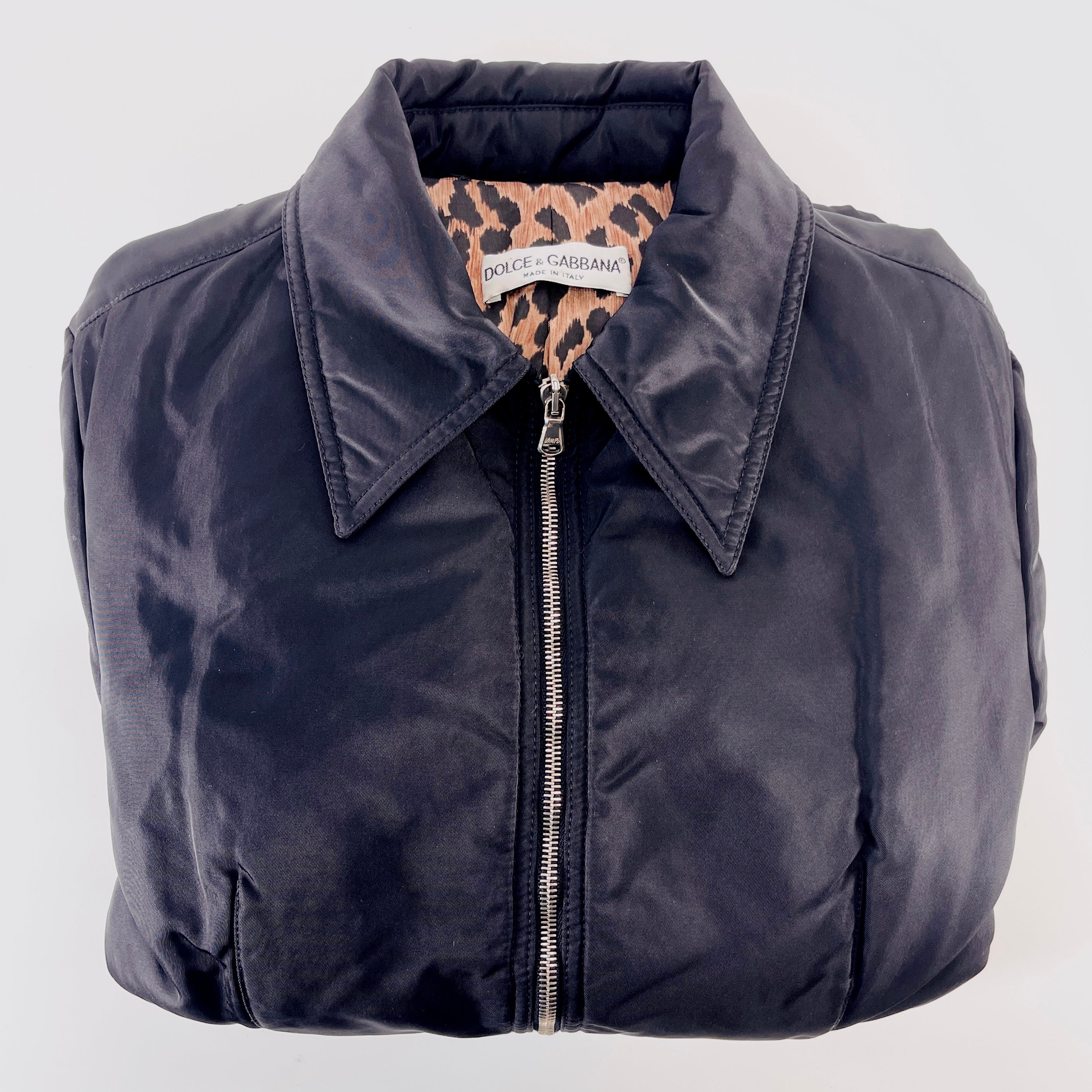 2606 secondhand D&G coat black