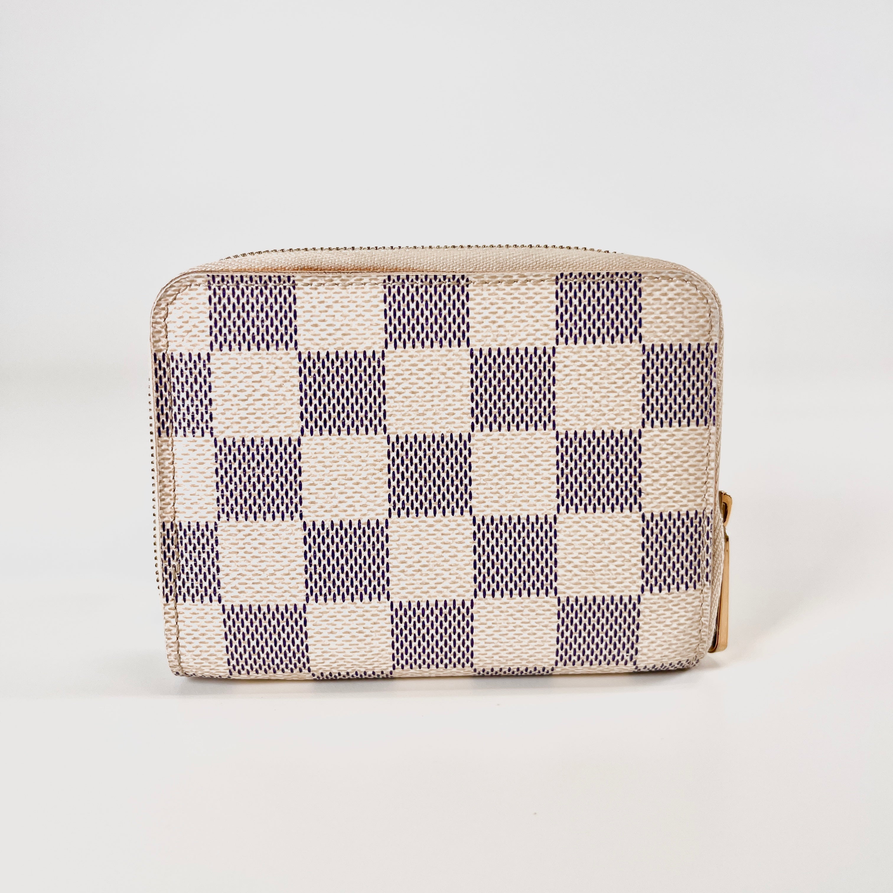 2603 secondhand LV Damier Azure ★ Zippy coin purse