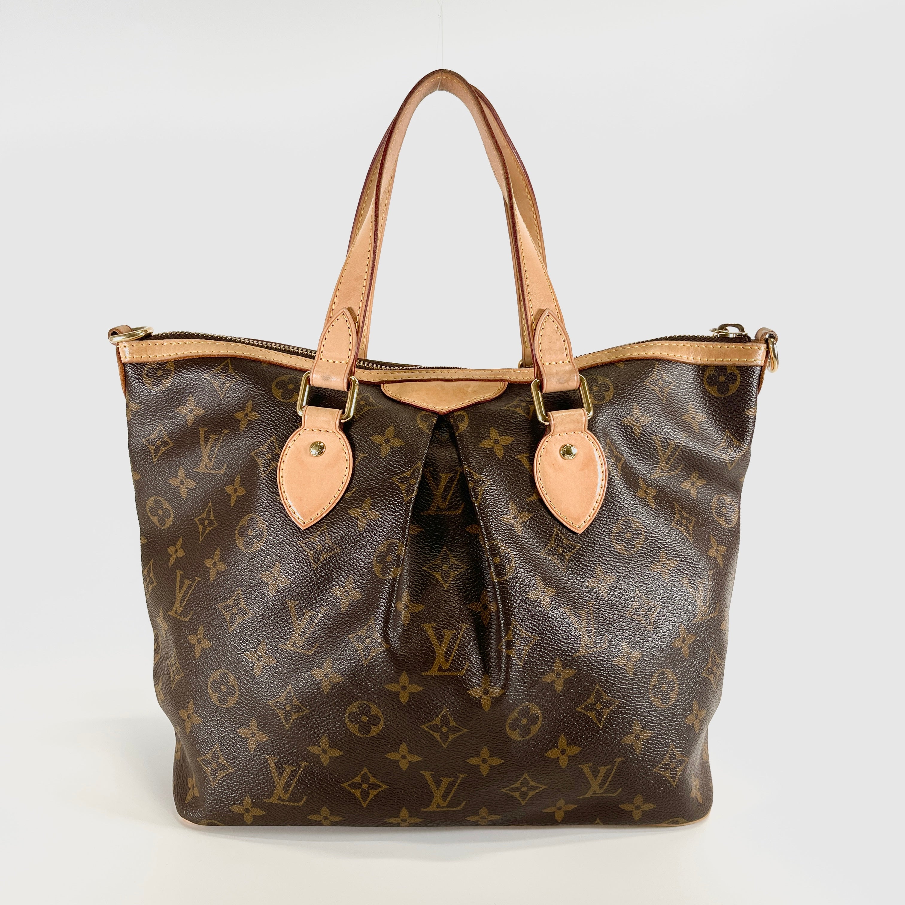 2605 secondhand LOUIS VUITTON Monogram Palermo M40145 SD1124