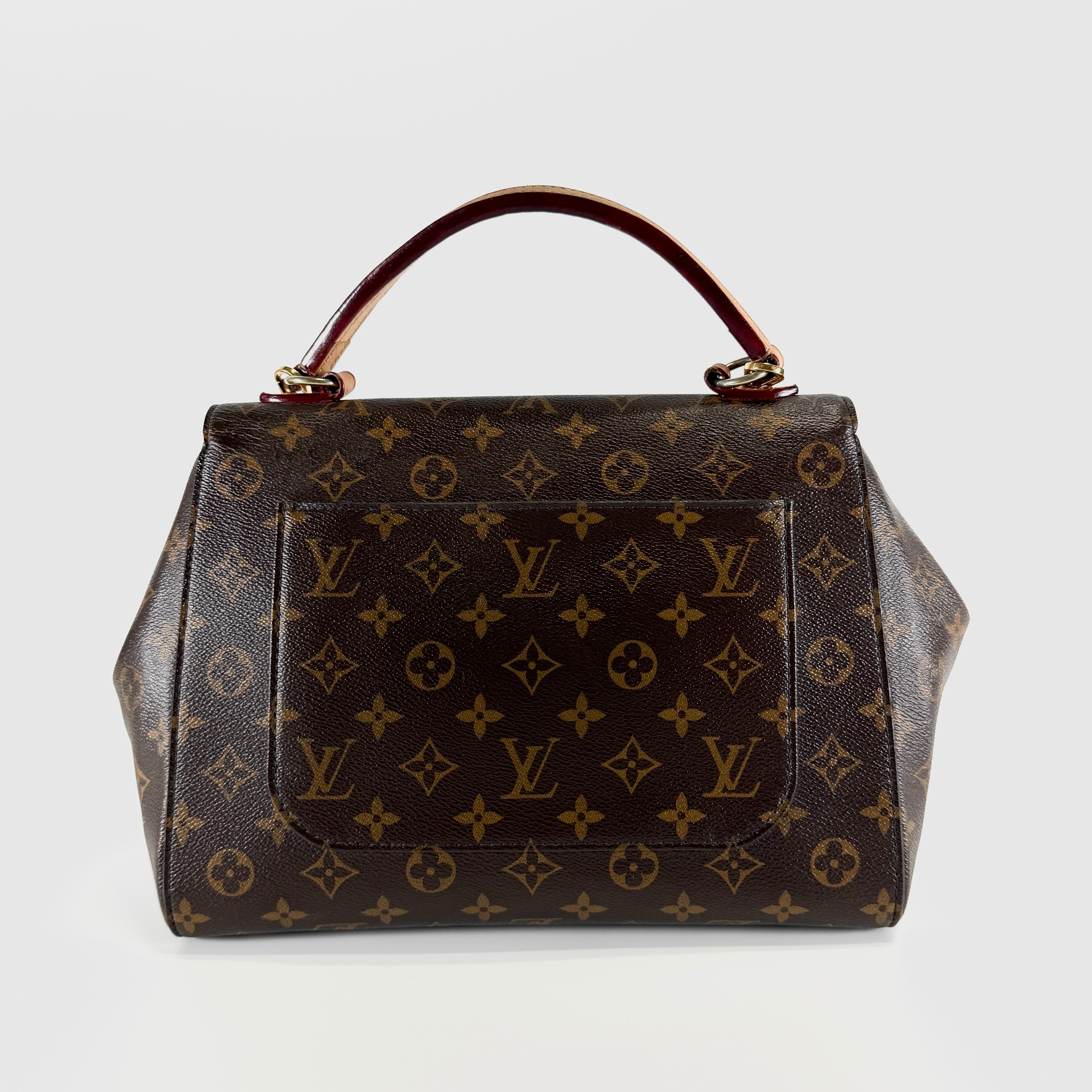 2605 secondhand LV Monogram Cluny M42735 HANDBAG