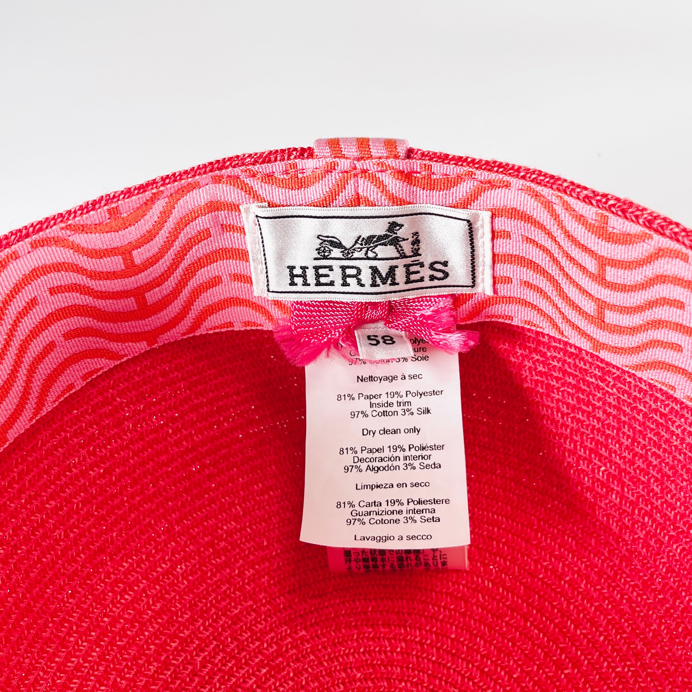 202604 secondhand pink Emma cap