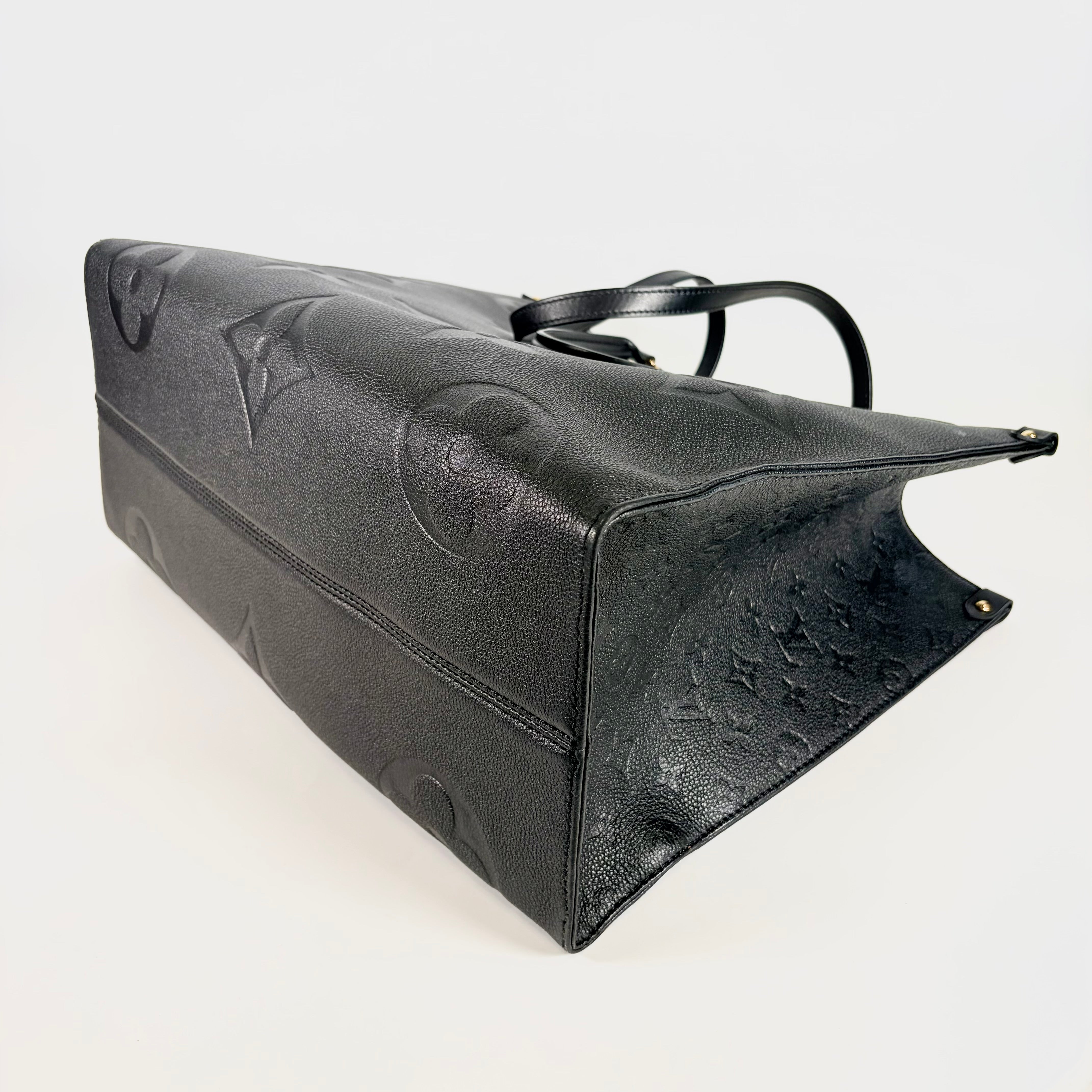 2604 secondhand LV Monogram Empreinte On the Go GM Noir RFIDM44925