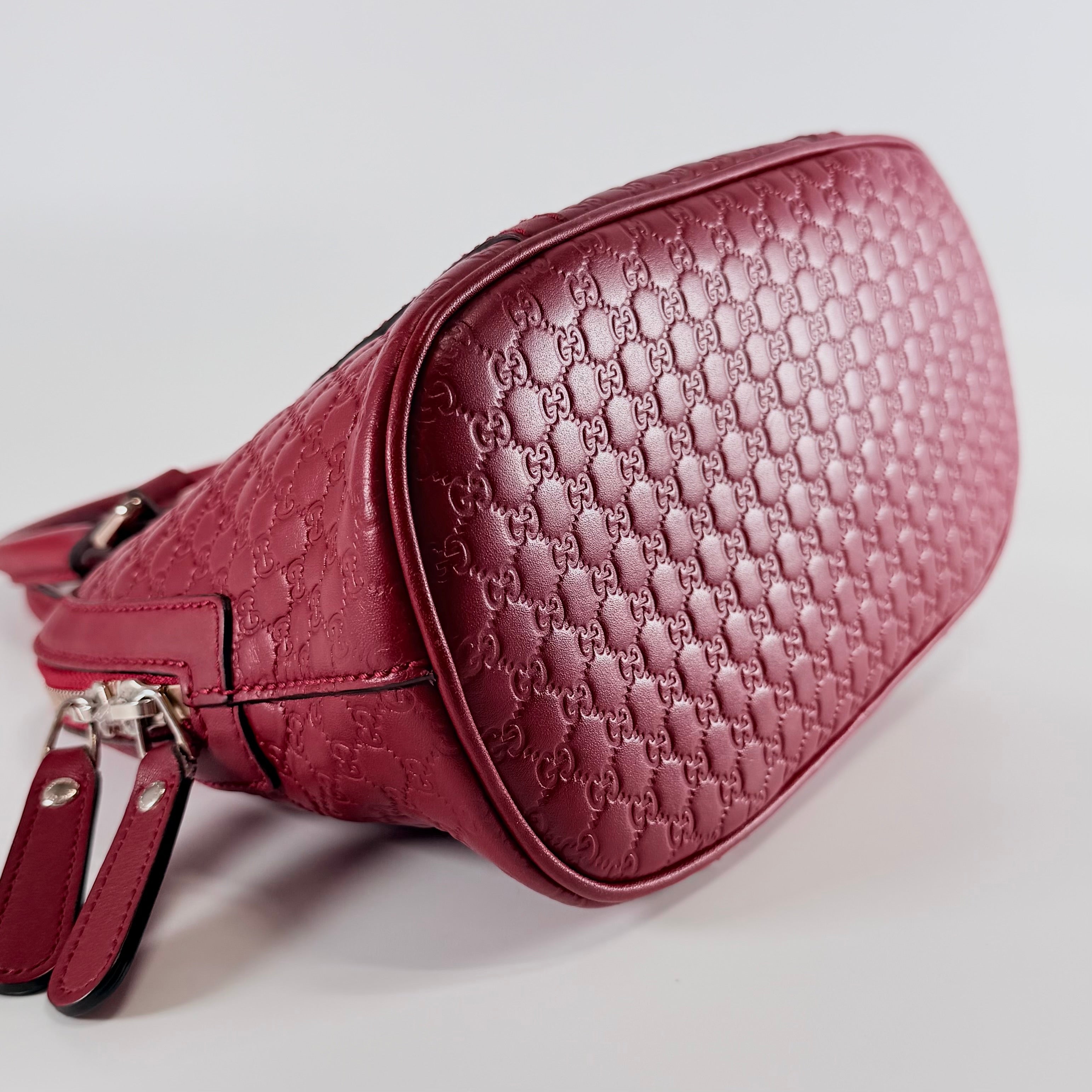 2604 secondhand GUCCI hand bag Island leather The Red