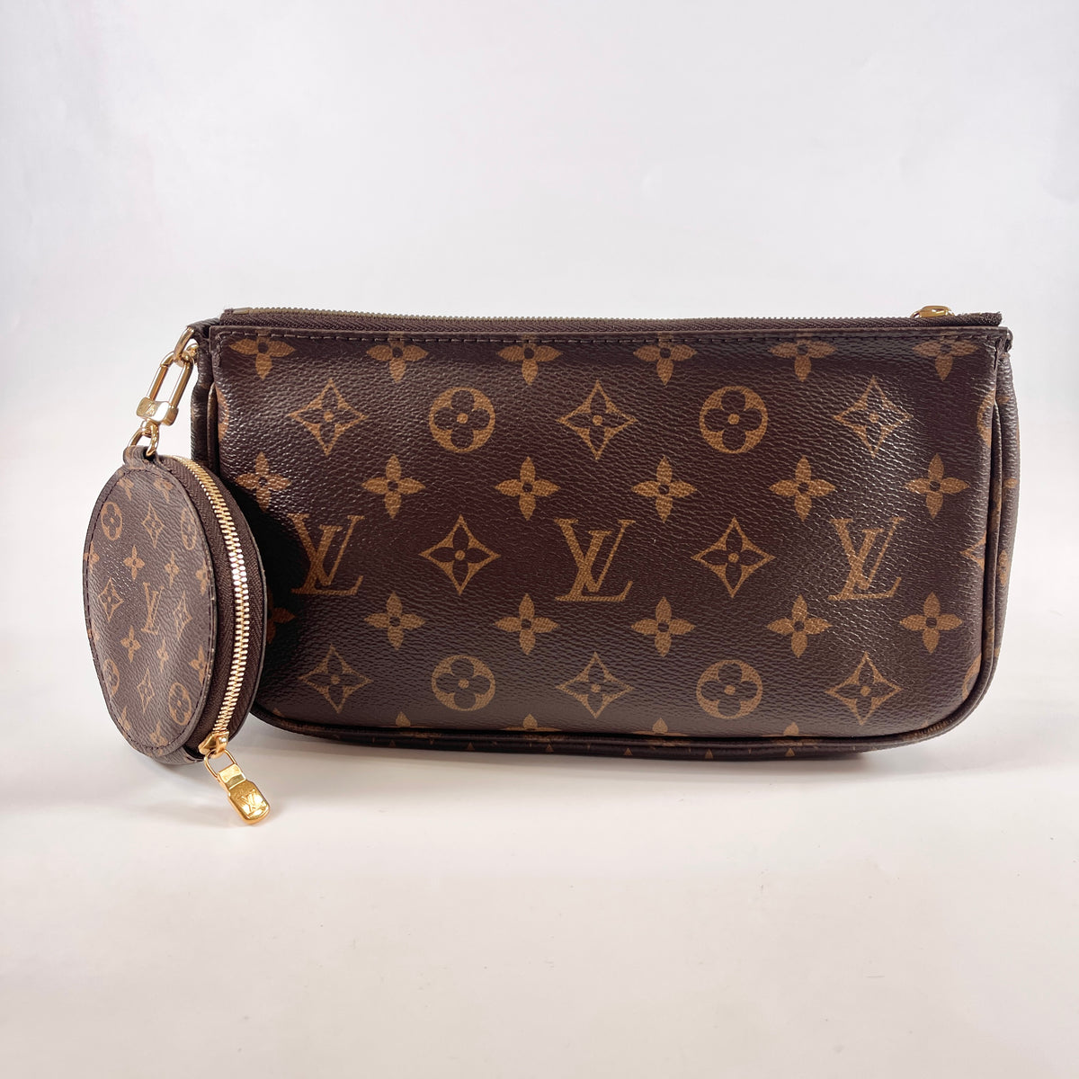 2605 secondhand LV Monogram M44840 Multi Pochette accessories DR4210 strap pouch ×2