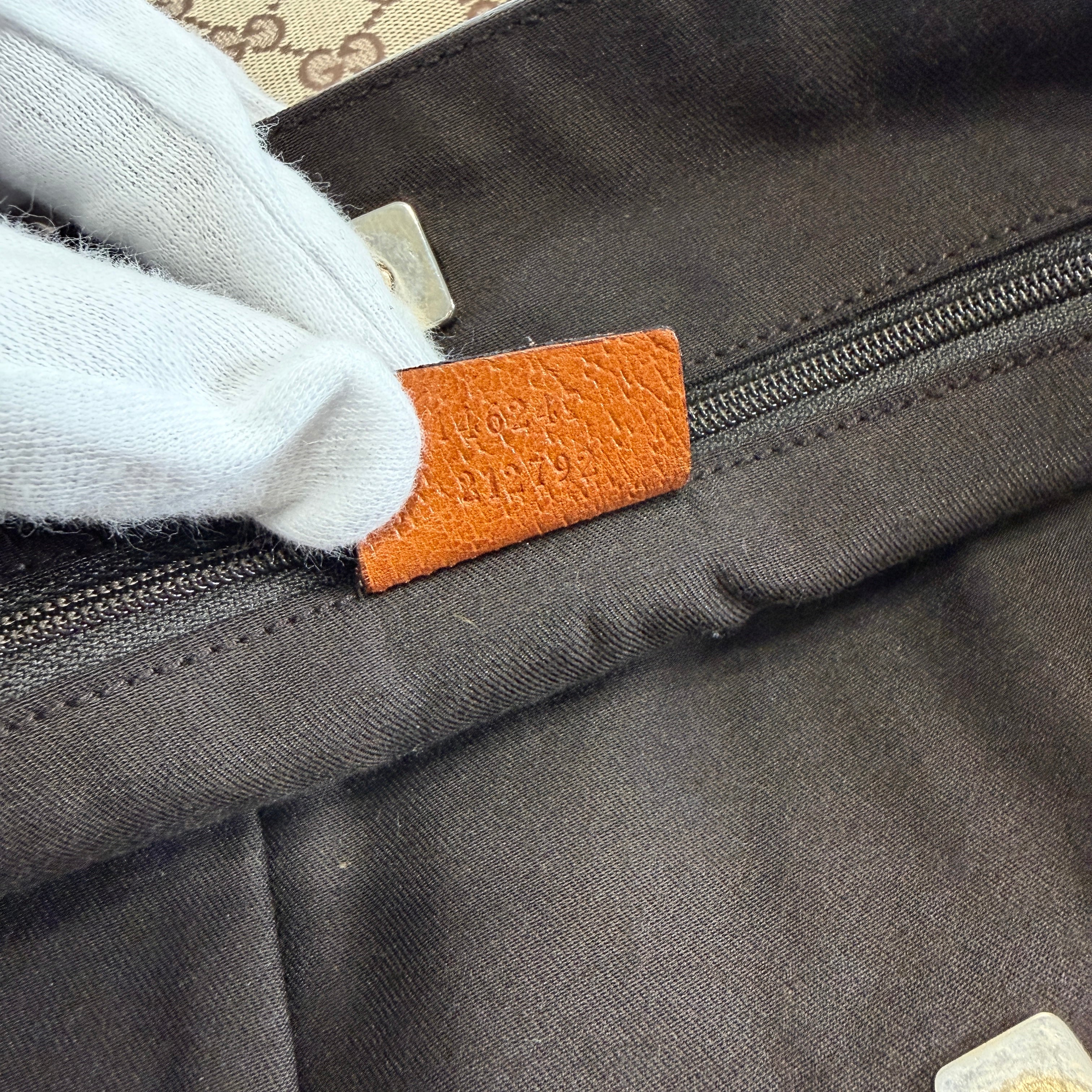 2606 secondhand GUCCI GG canvas Tote Bag
