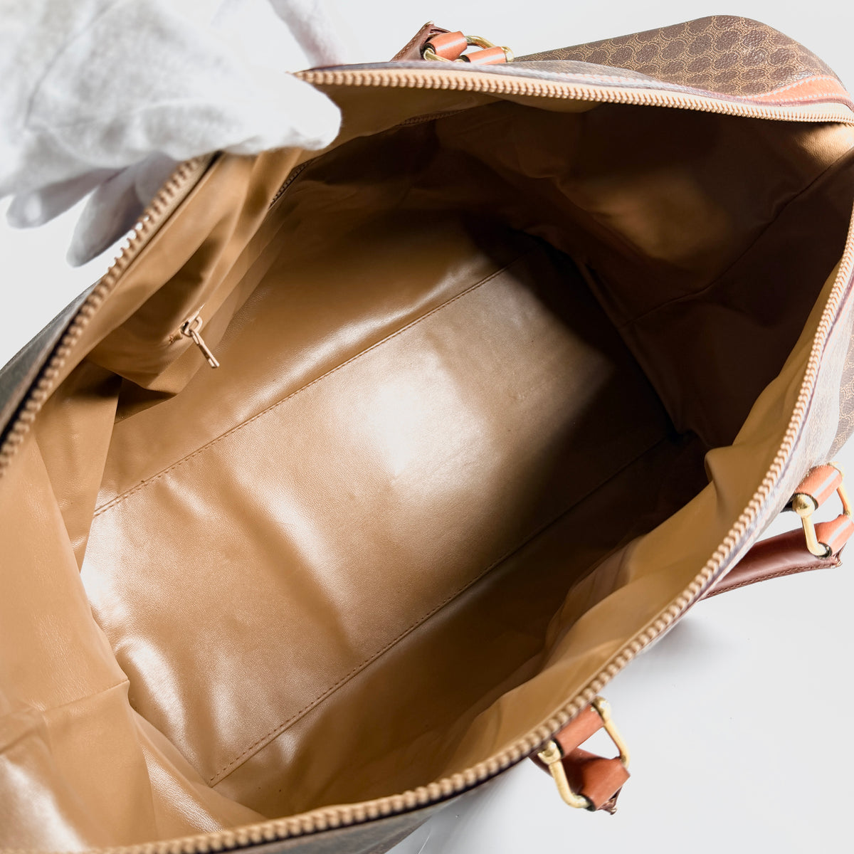 2607 secondhand CELINE Macadam Boston bag