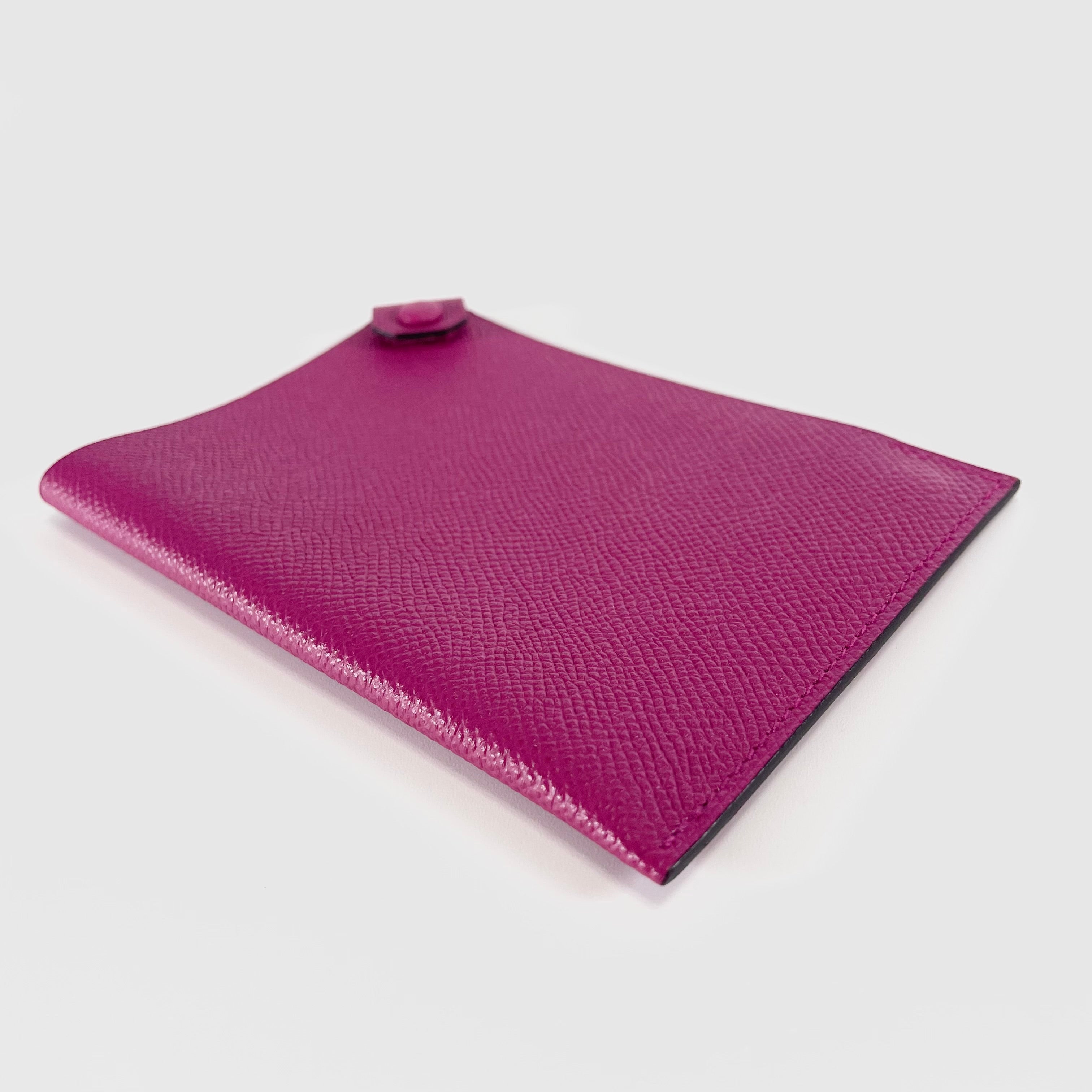 2605 secondhand HERMES Epson Passport case purple