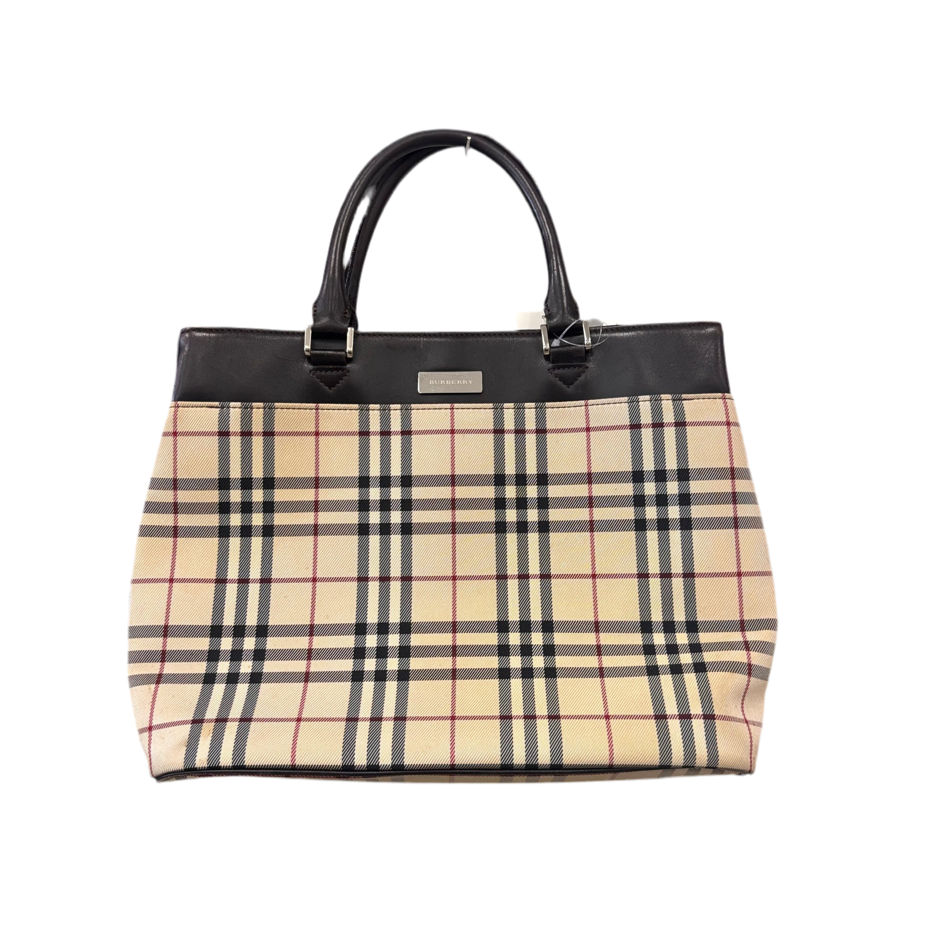 2509 BURBERRY Nova Check Handbag