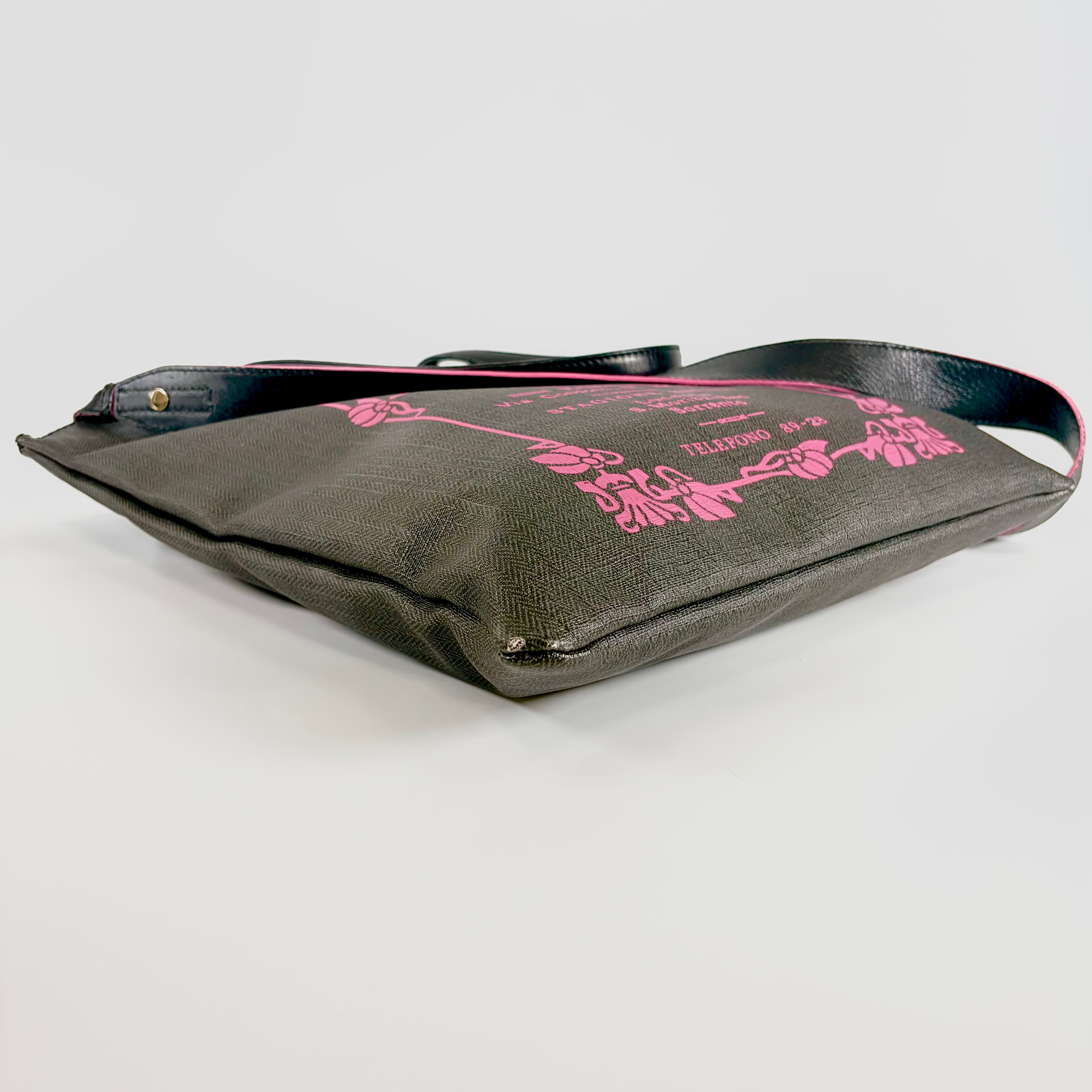 Bvlgari PVC Logo 2Way Tote Bag