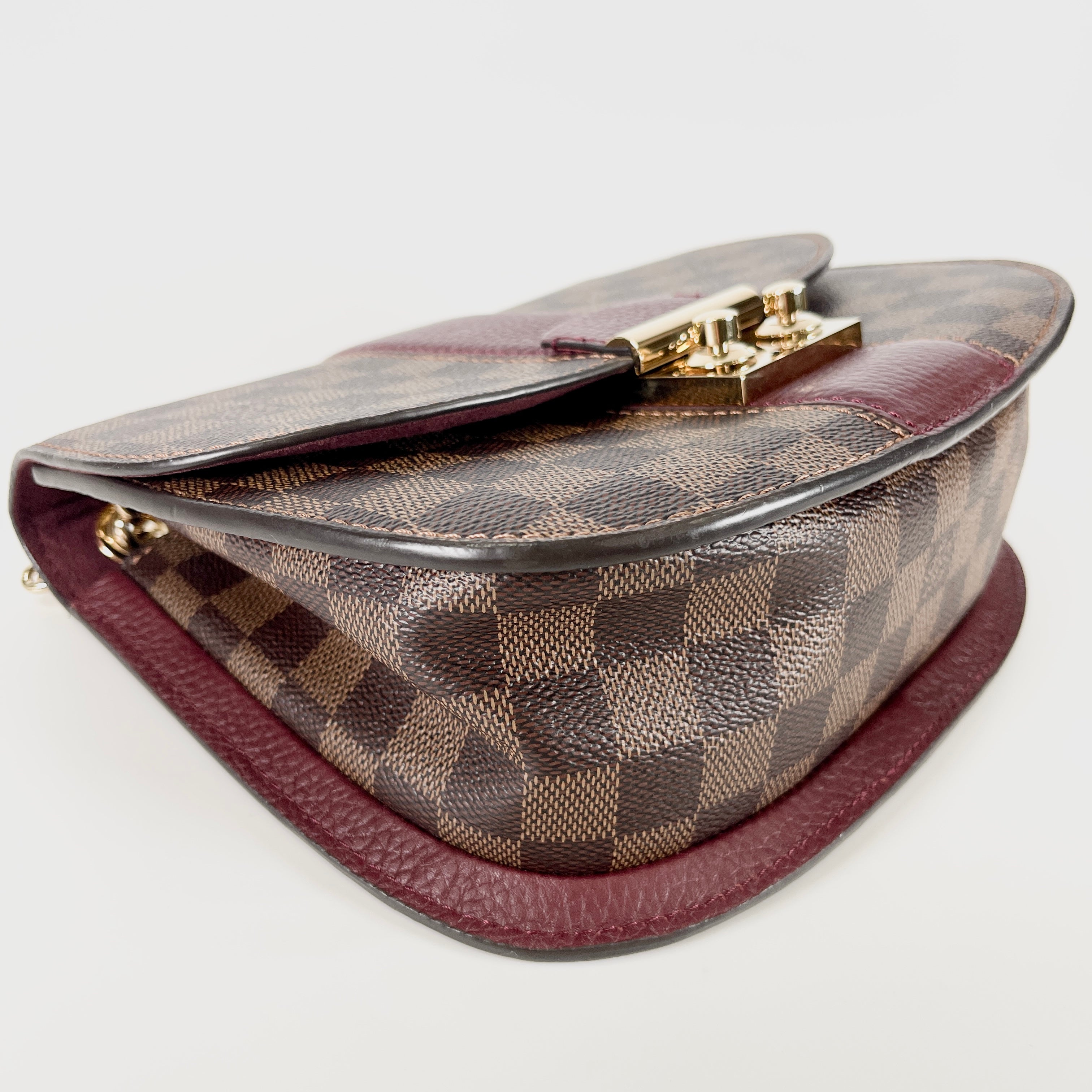 2605 secondhand LV N64420 LOUIS VUITTON Damier Chain Shoulder Bag