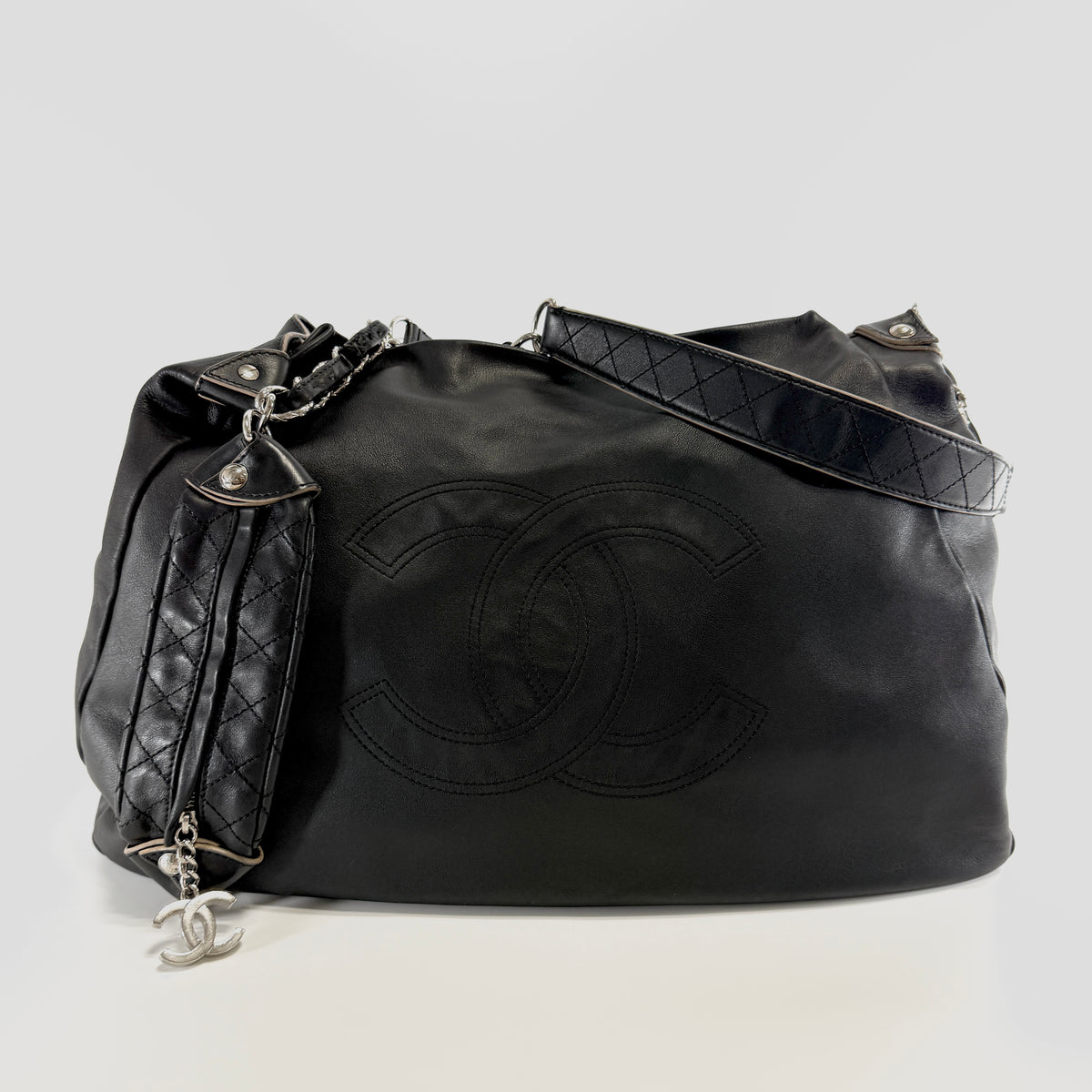 2607 secondhand CHANEL hand bag Cocomark Tote strike
