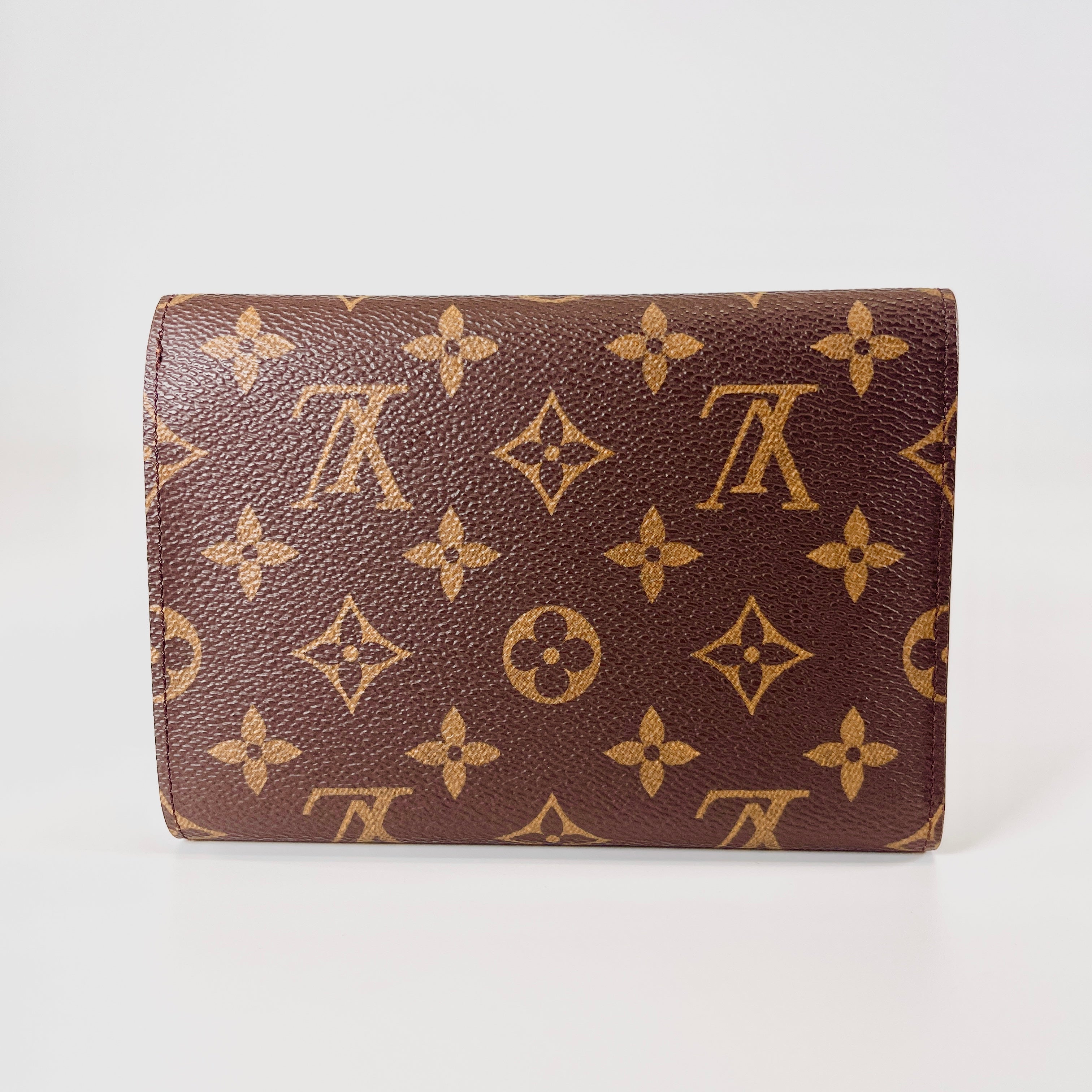 2603 secondhand LV Wallet M61202 Porto Tre Zoll Etui Papier SP0997 80