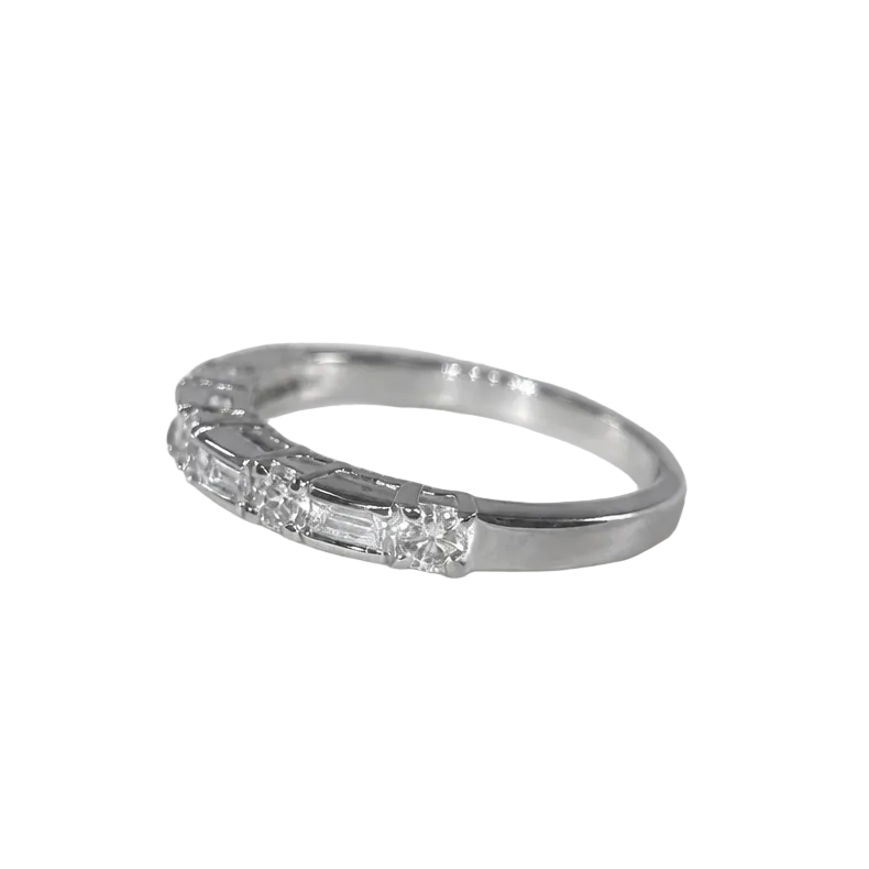 2606 secondhand K18WG D0.50ct 2.88ｇ