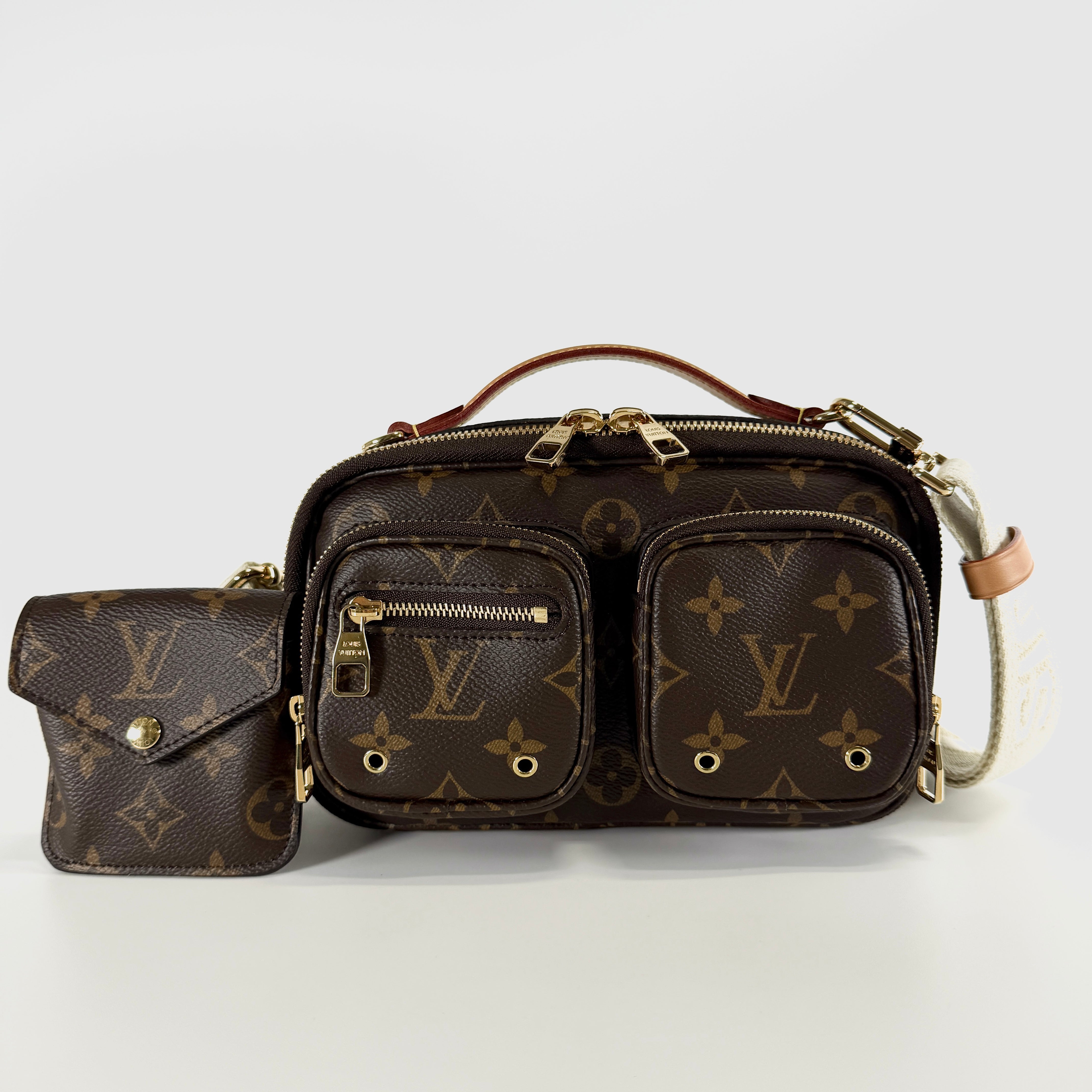 2607 secondhand LV ※ Separate exhibition M80446 Monogram cross body Brown MB0