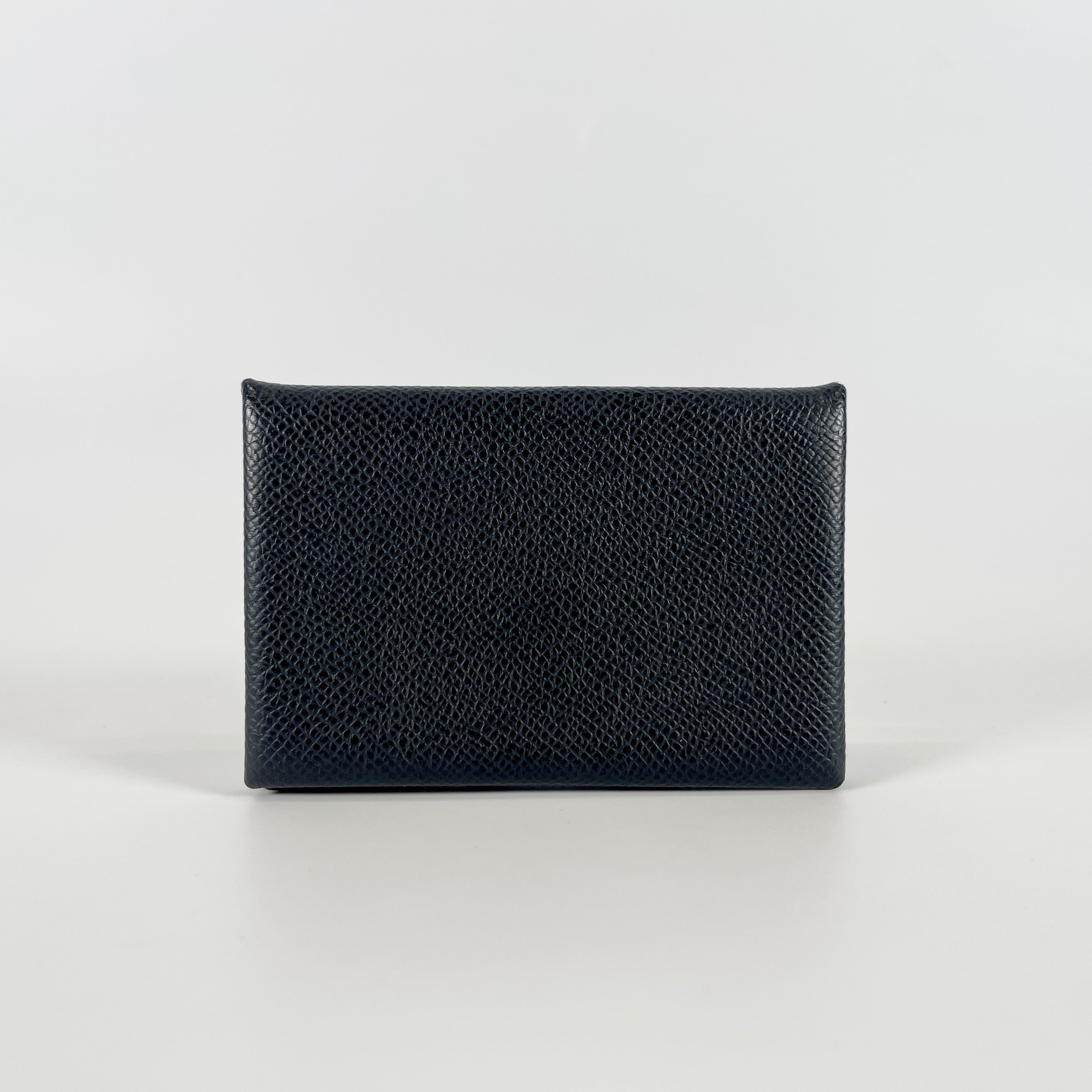 2605 secondhand HERMES Card Case 044164CK Epson Calvi C black