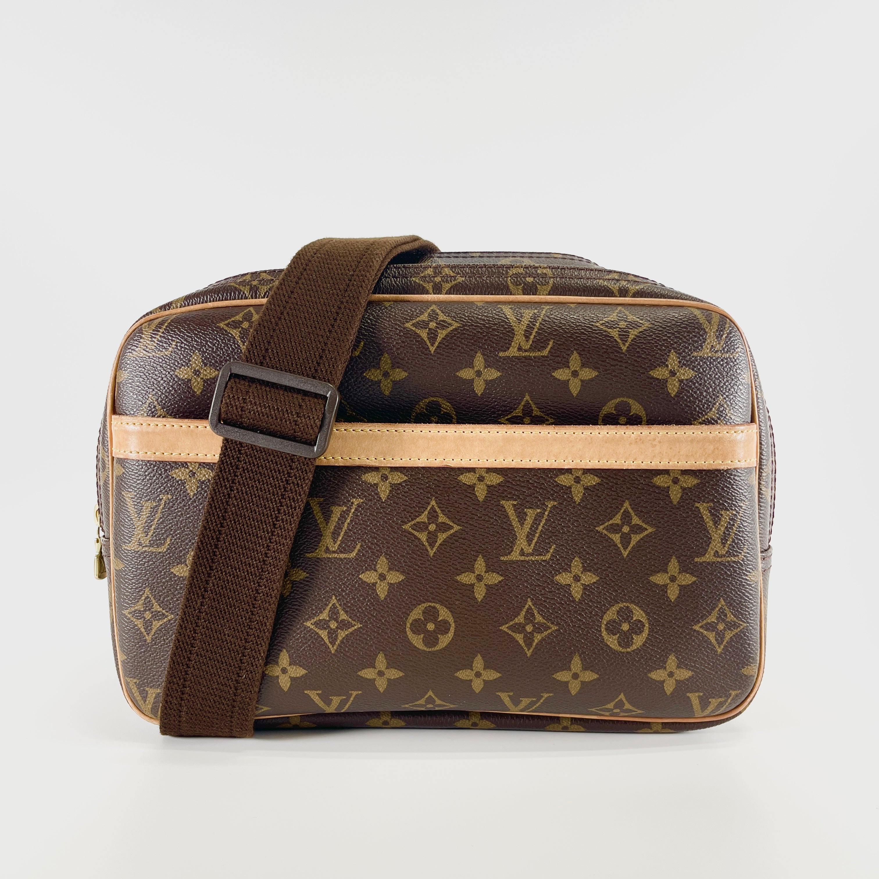 2606 secondhand LV Monogram M45254 reporter 28