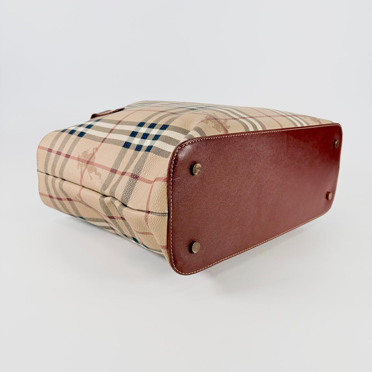 2605 secondhand BURBERRY Nova check Tote
