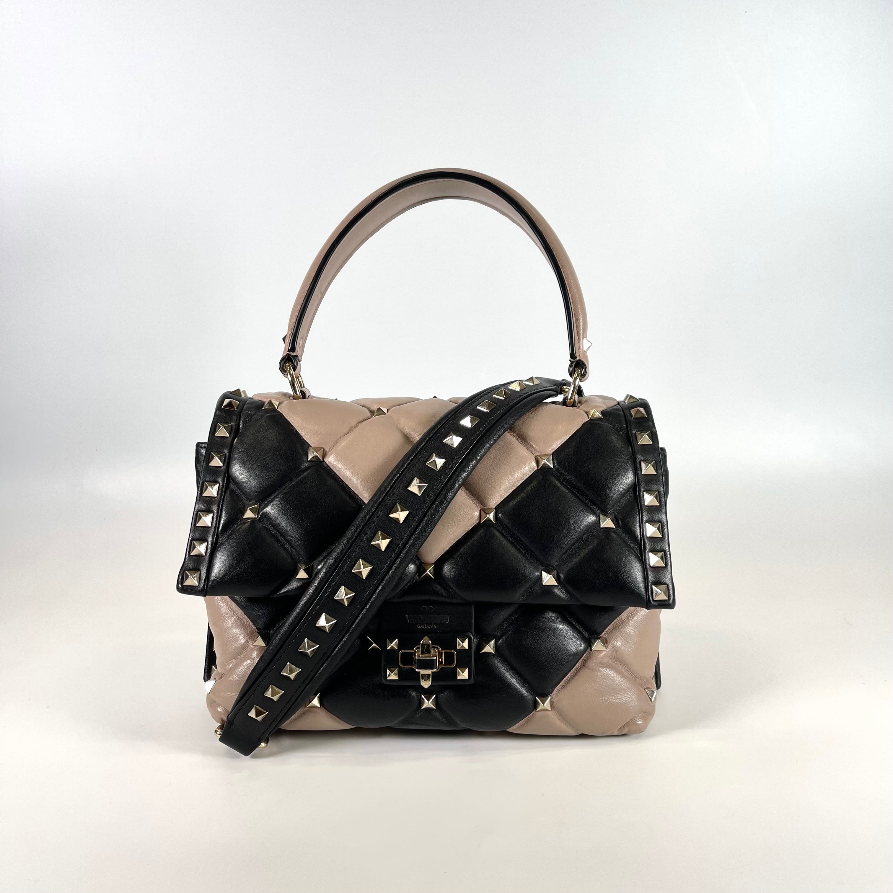 2512 secondhand  VALENTINO candy studs 2Way bag