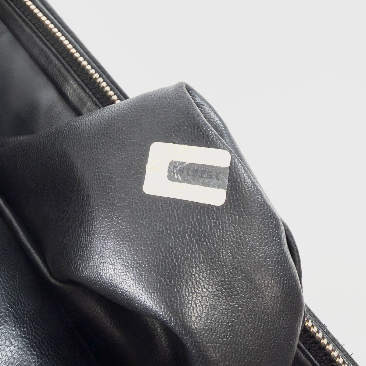 2607 secondhand CHANEL bag Lamb BLACK