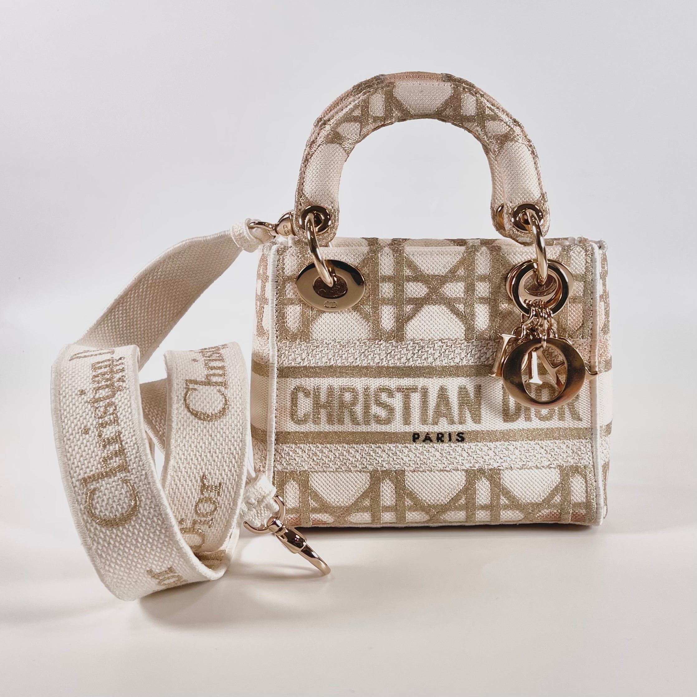2512 secondhand CD hand bag Lady Dior mini