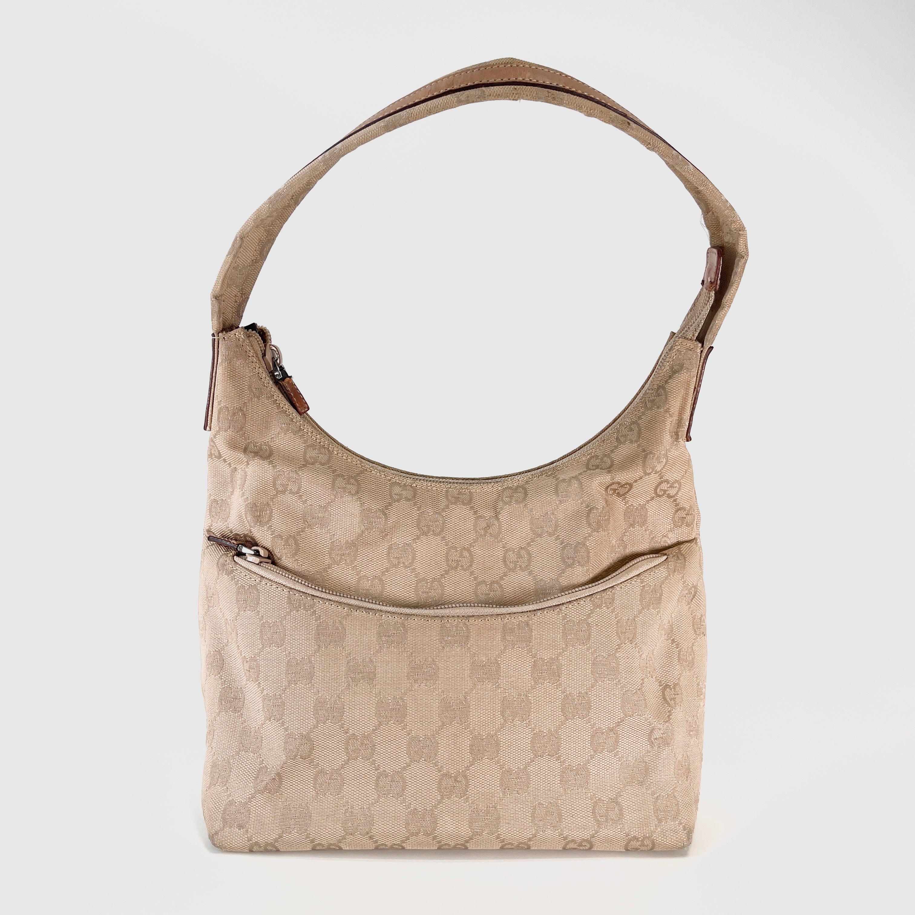 2603 secondhand GUCCI Shoulder bag / Crossbody Bag One shoulder GG canvas