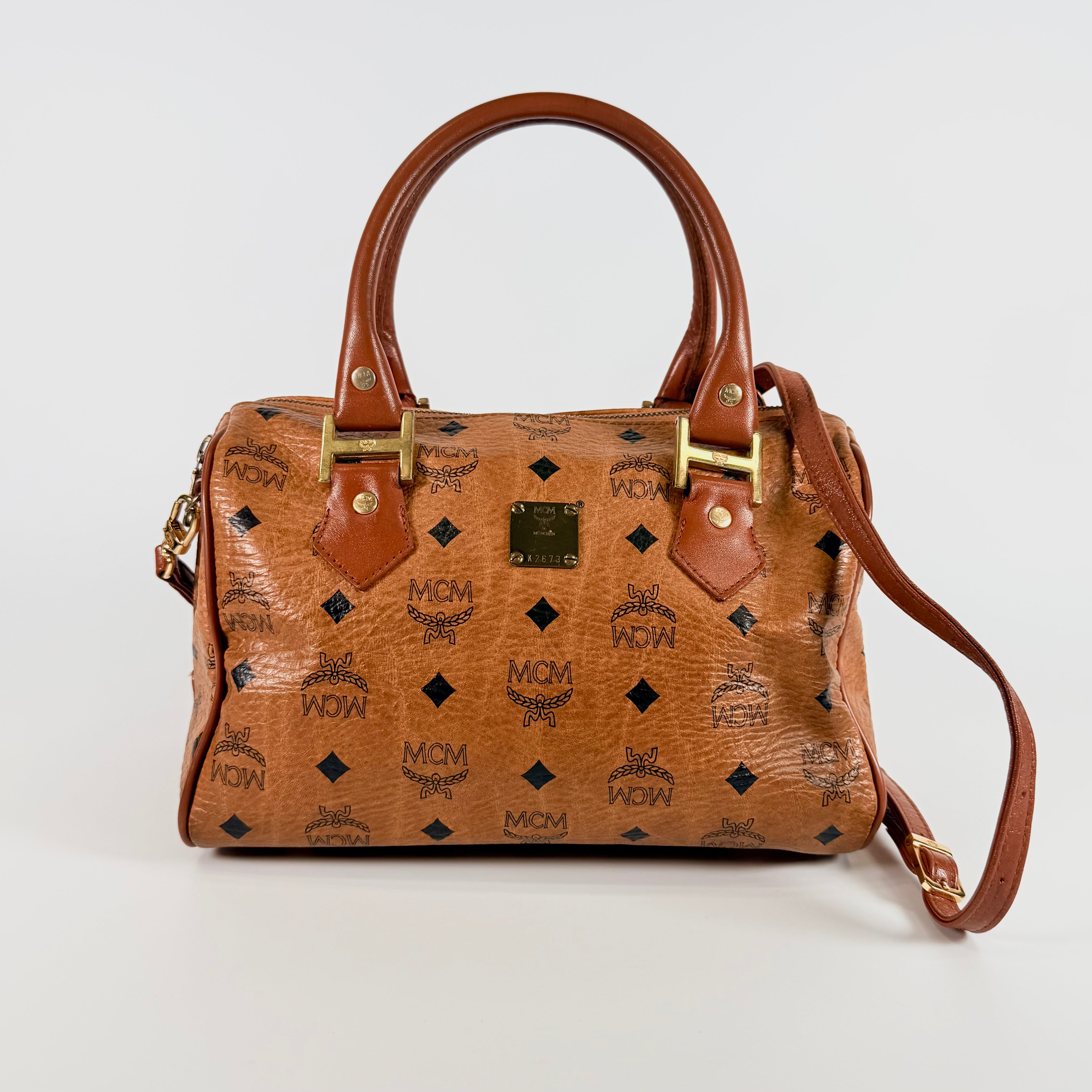 2606 secondhand MCM 2Way bag