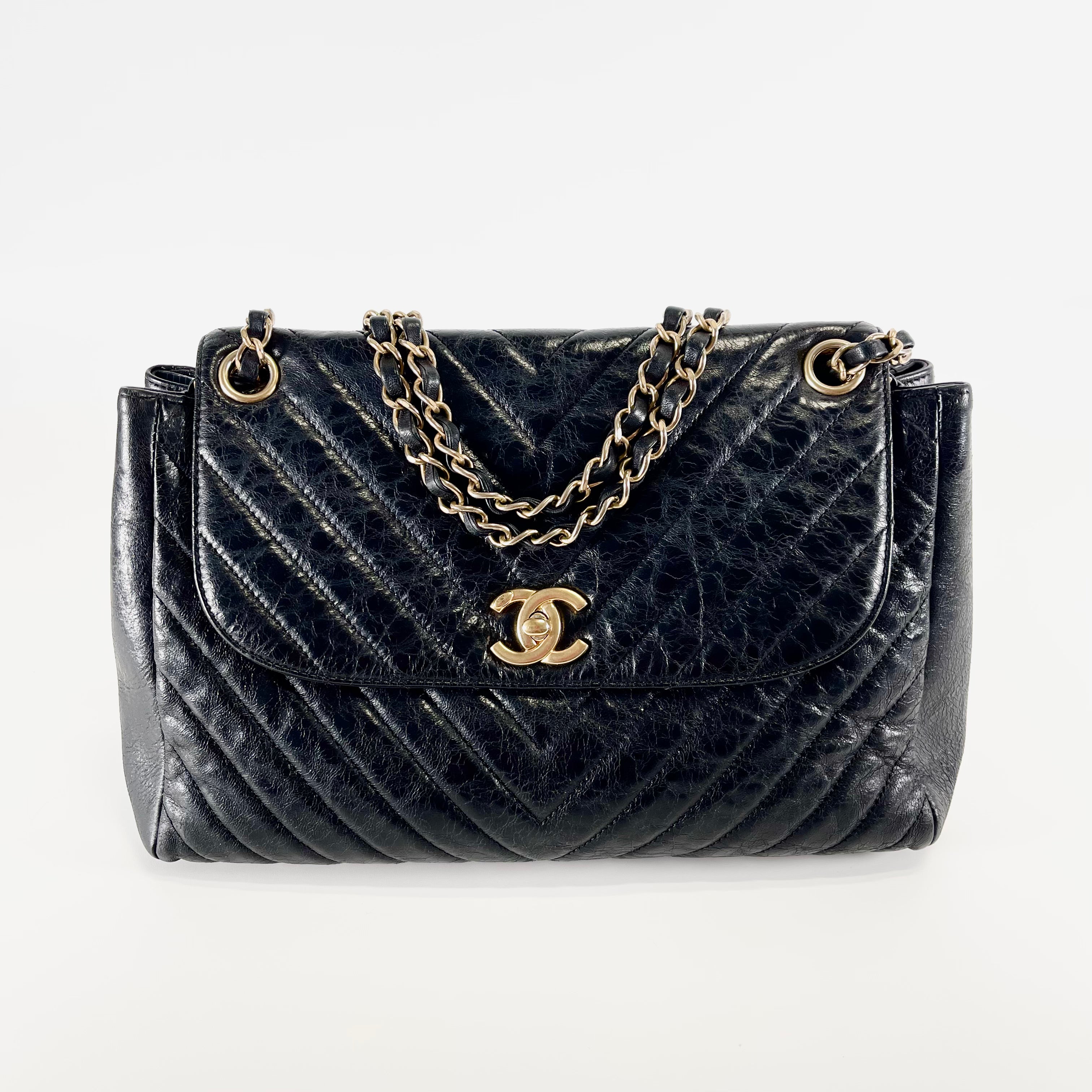 2602 secondhand CHANEL bag / others V stitch Chain Bag