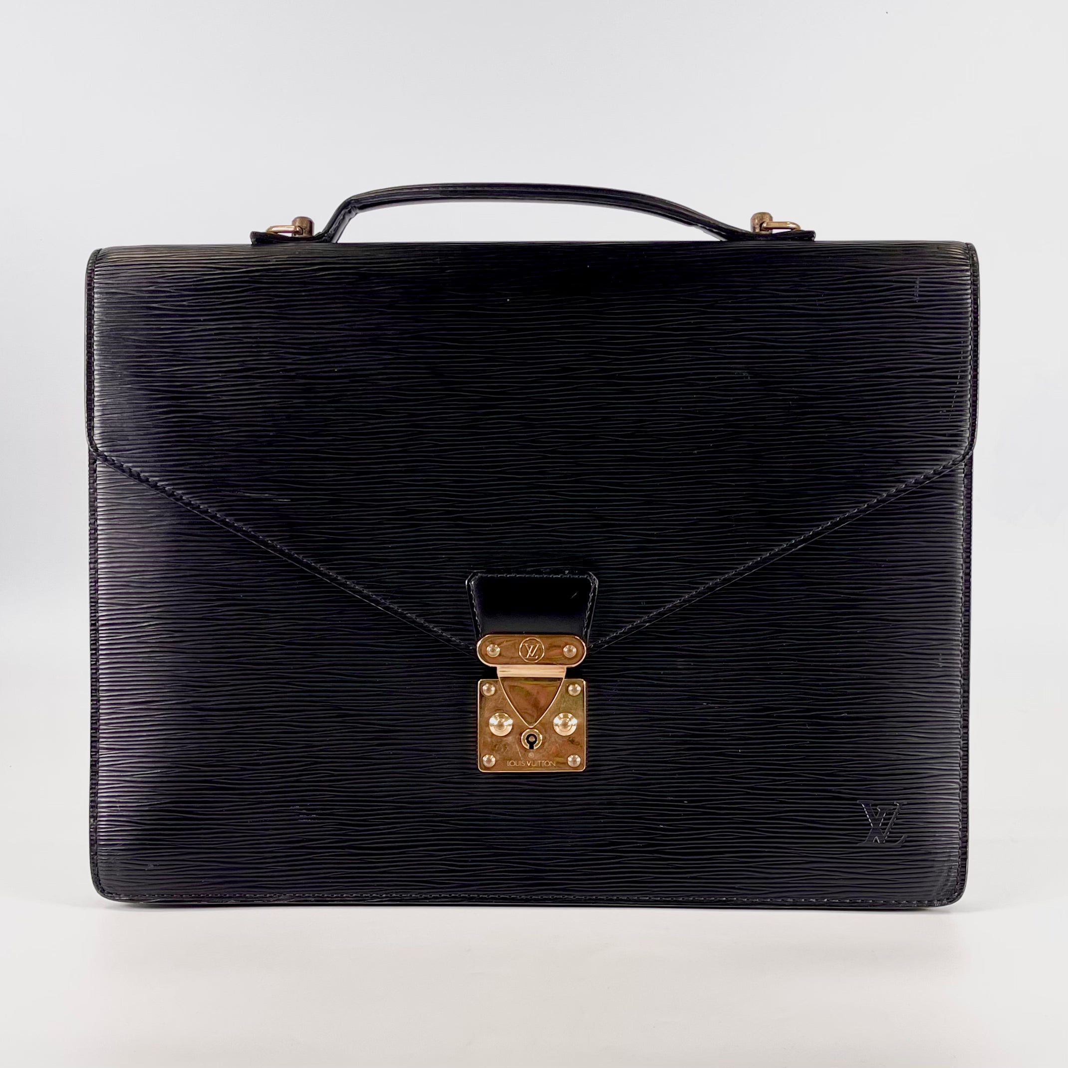 2512 secondhand  Louis Vuitton Epi Porto Document Bandouliere