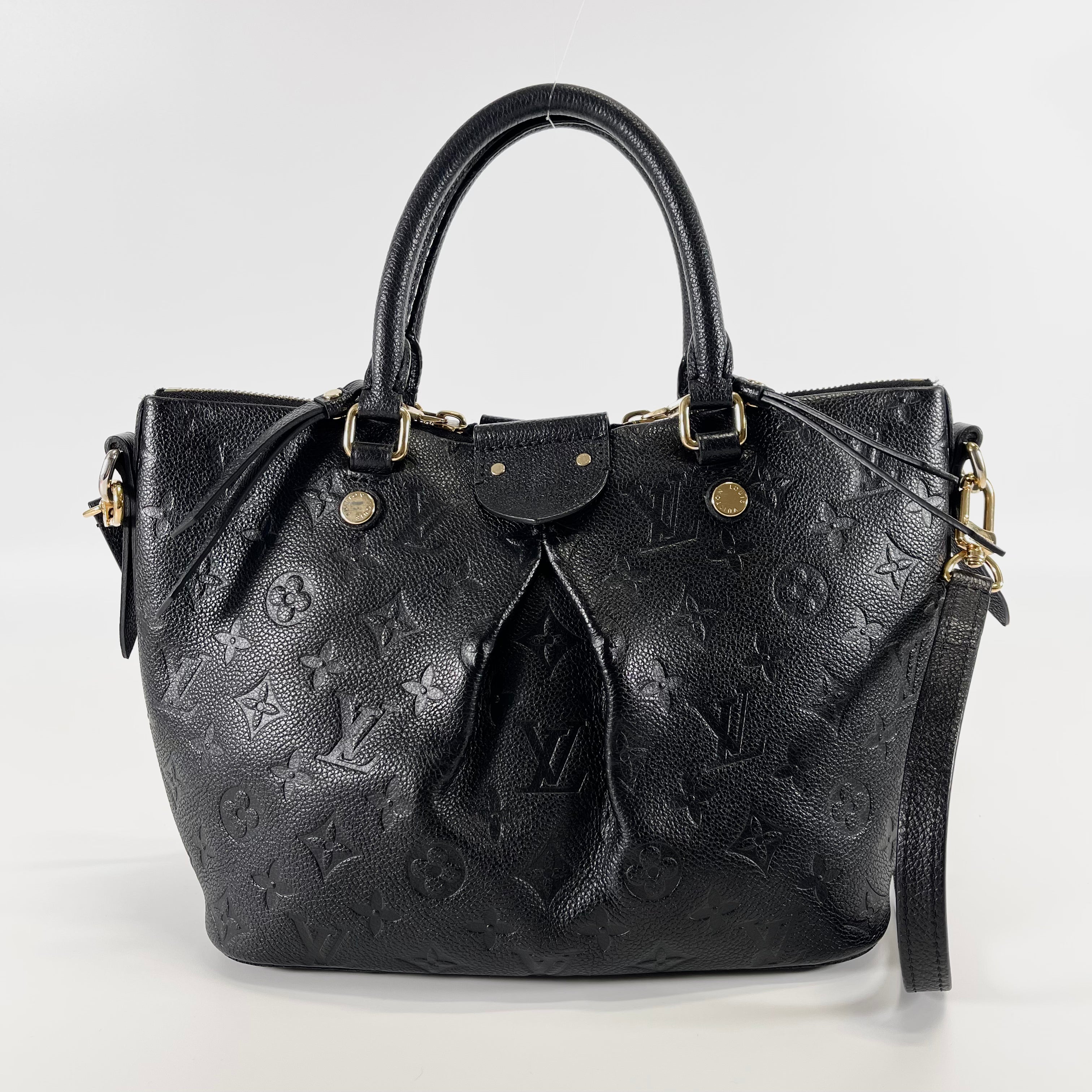 2602 secondhand LV Monogram Empreinte Mazarine PM M50639 AR5125 black