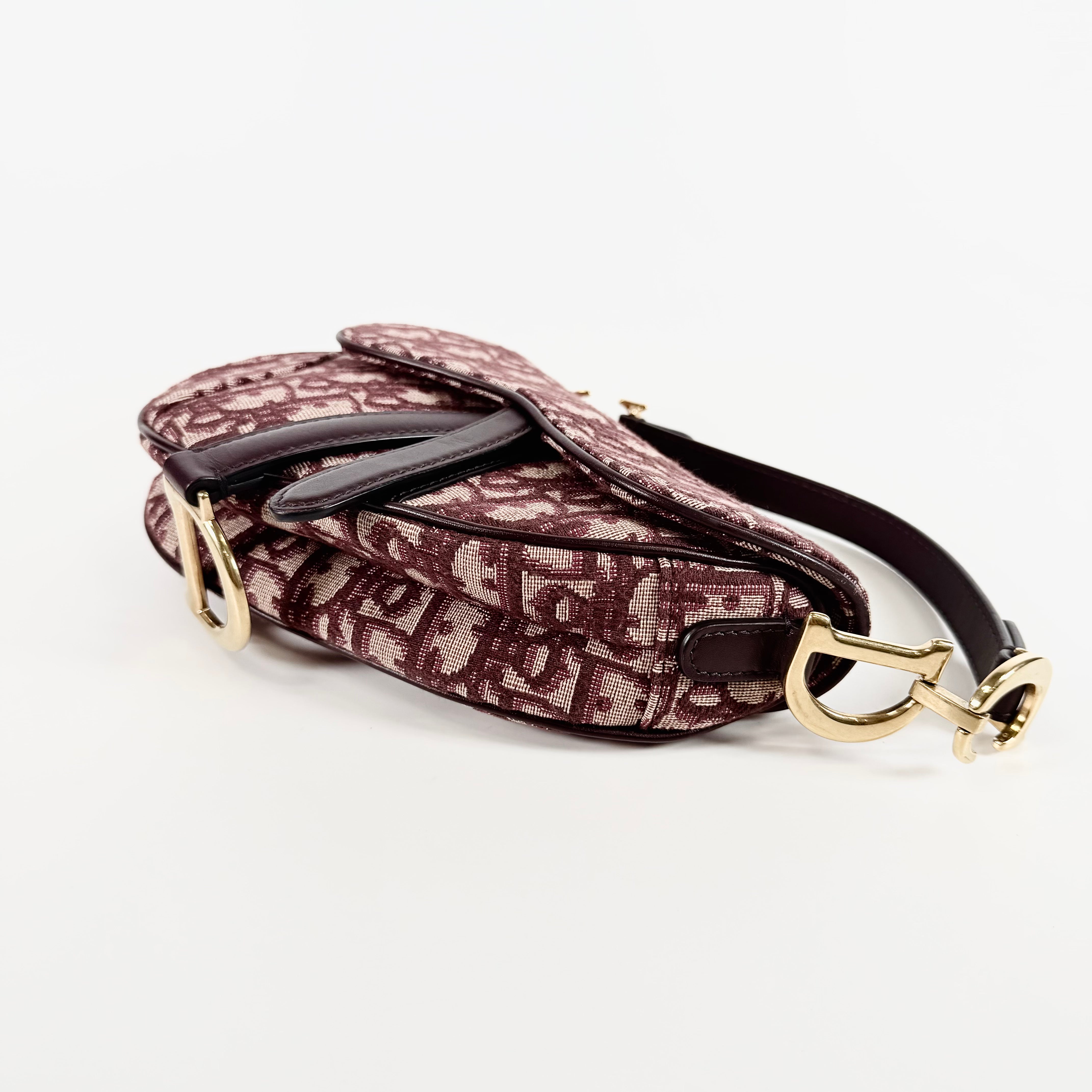 2607 secondhand CD  Separate exhibition Trotter canvas saddle Bordeaux box