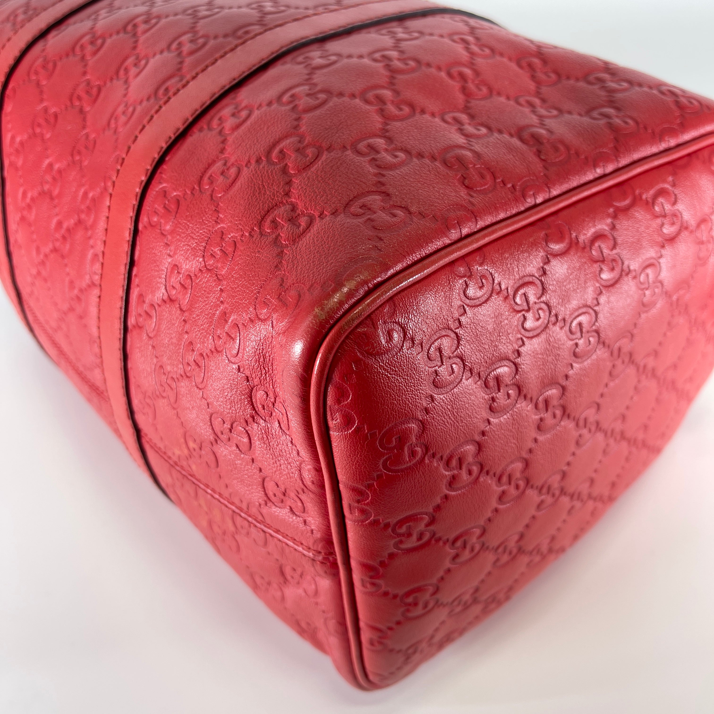 2605 secondhand GUCCI Boston Island Red