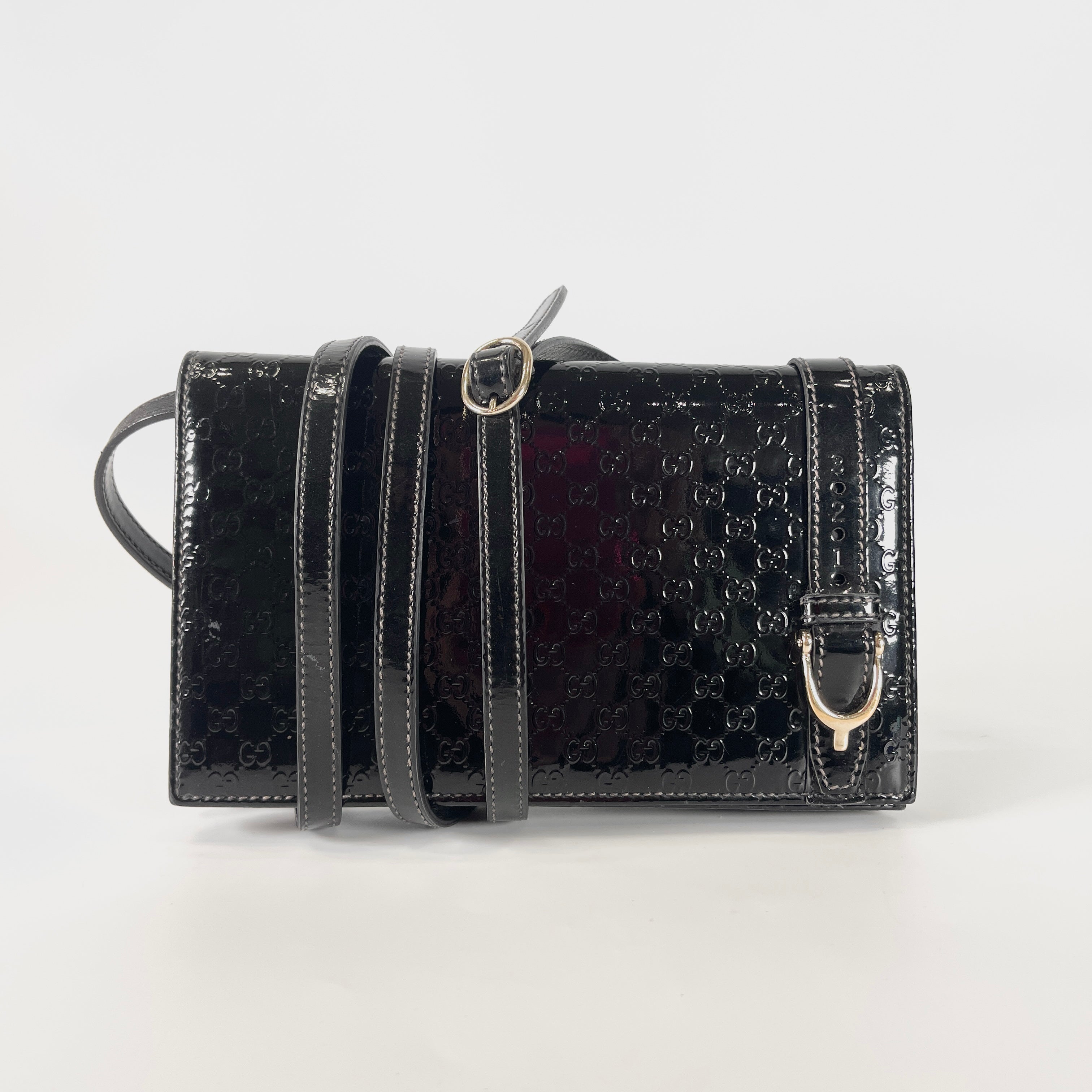 2603 secondhand GUCCI Shoulder bag / Crossbody Bag Micro GG