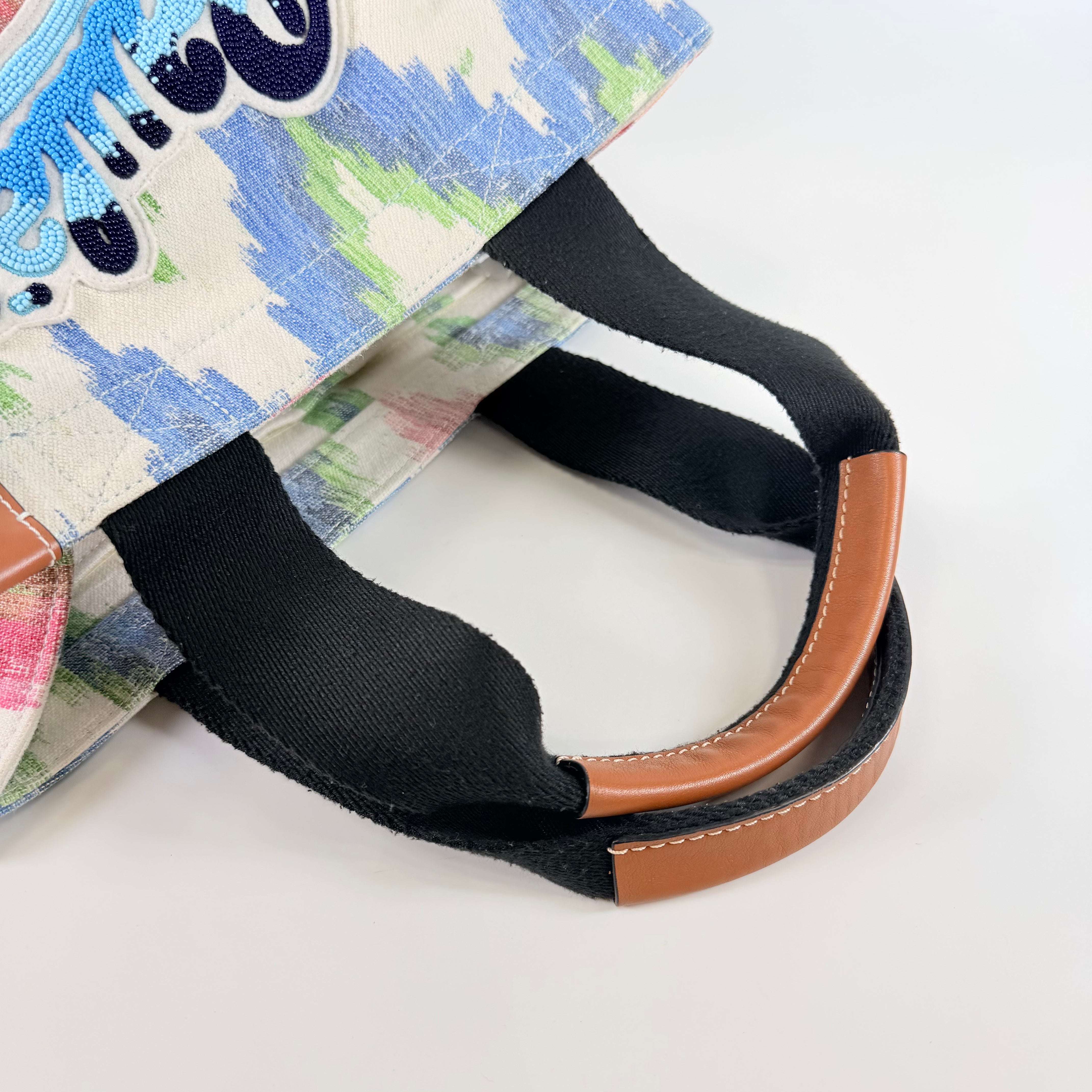 2608 secondhand LOEWE canvas Tote Bag
