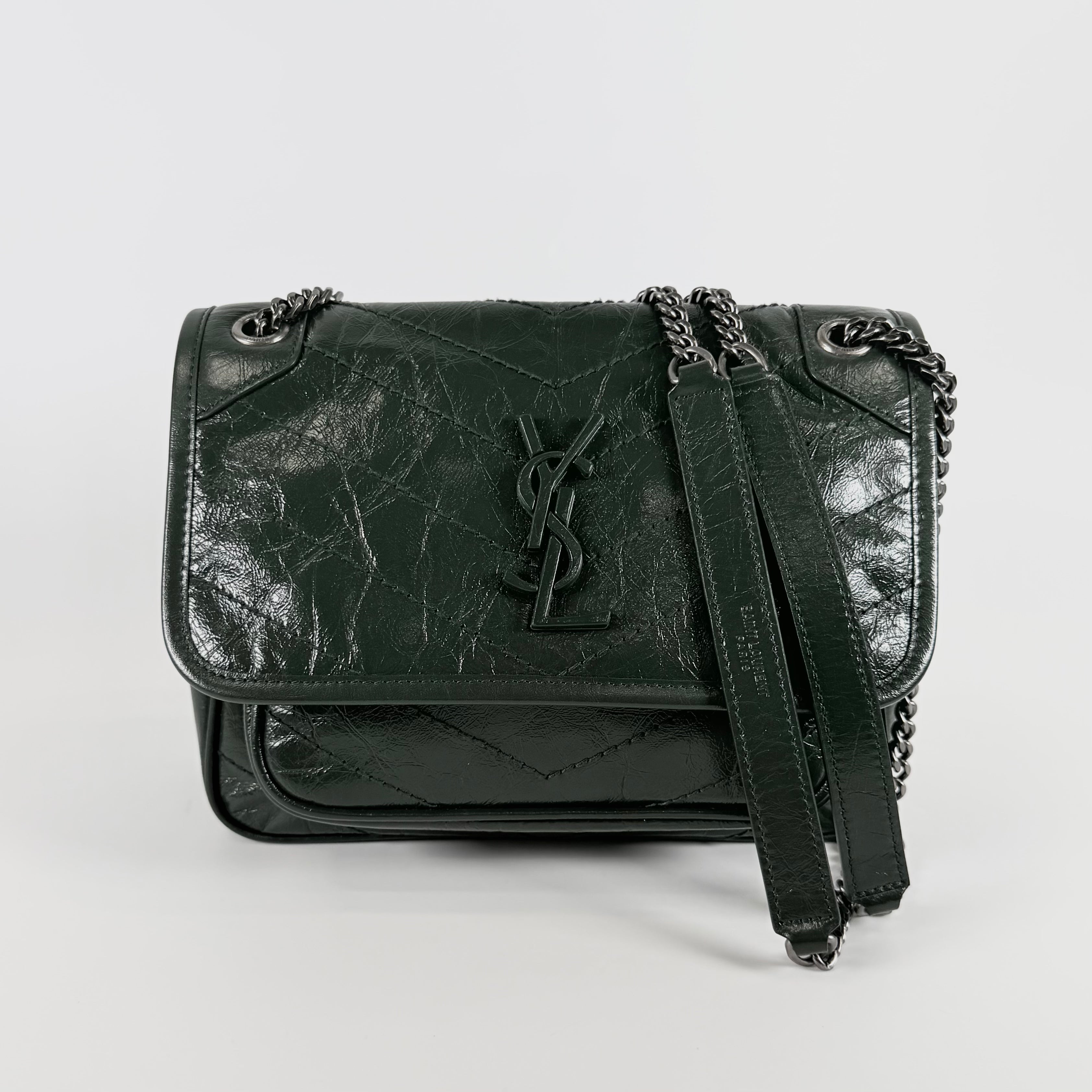 2607 secondhand SAINTLAURENT green