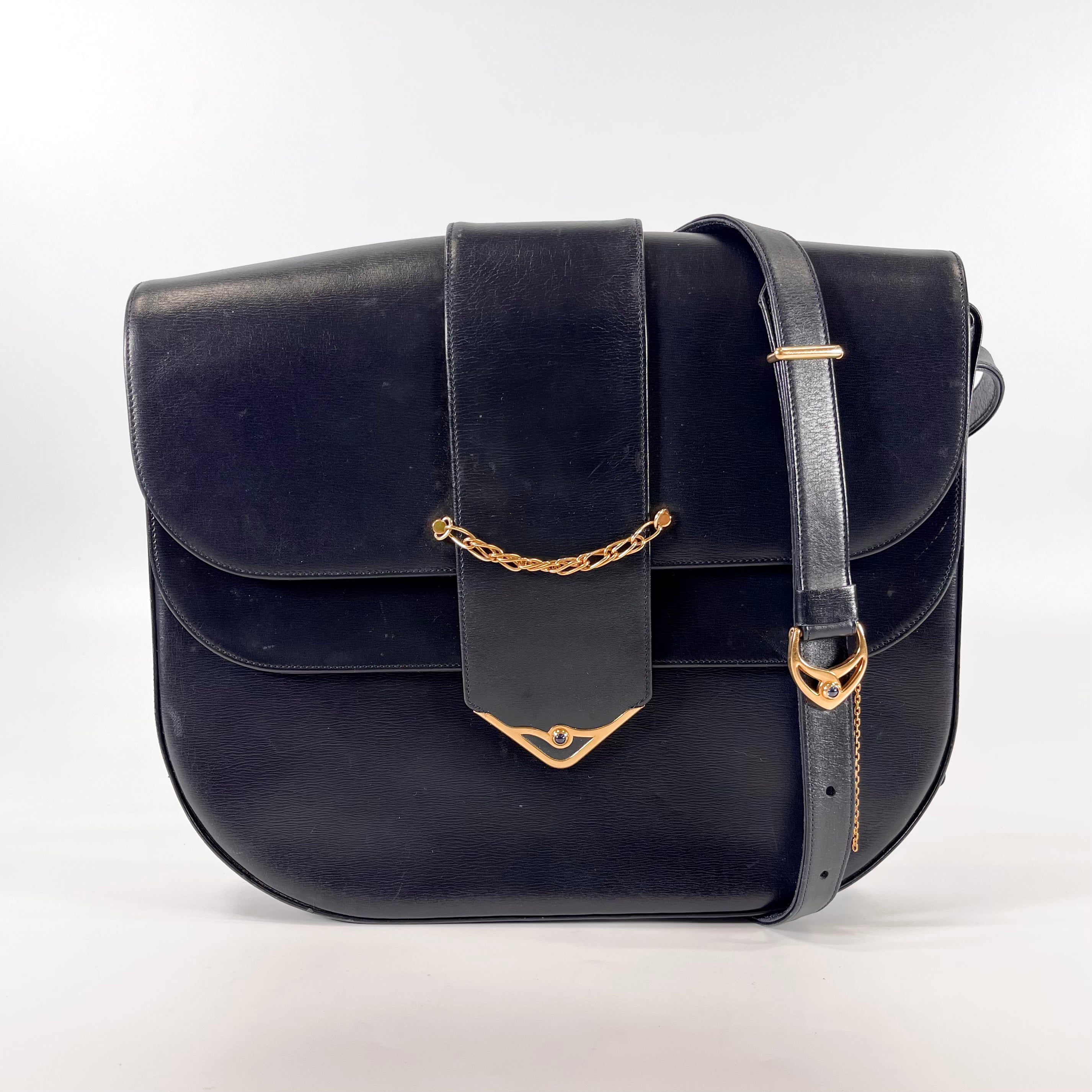 2511 CARTIER Cartier Sapphire Line Shoulder Bag