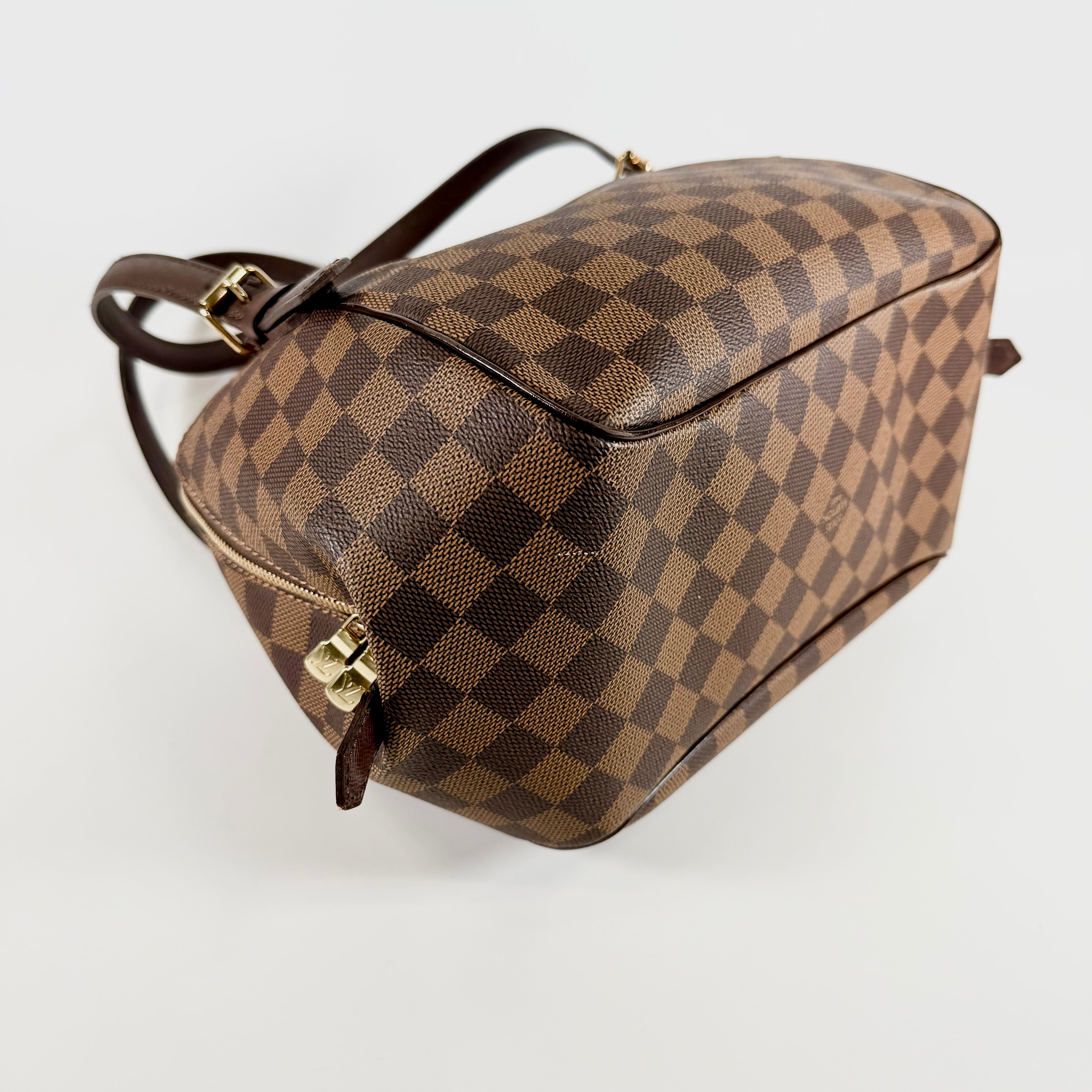2608 secondhand LV Damier Belem MM N51174 AR2088 Brown