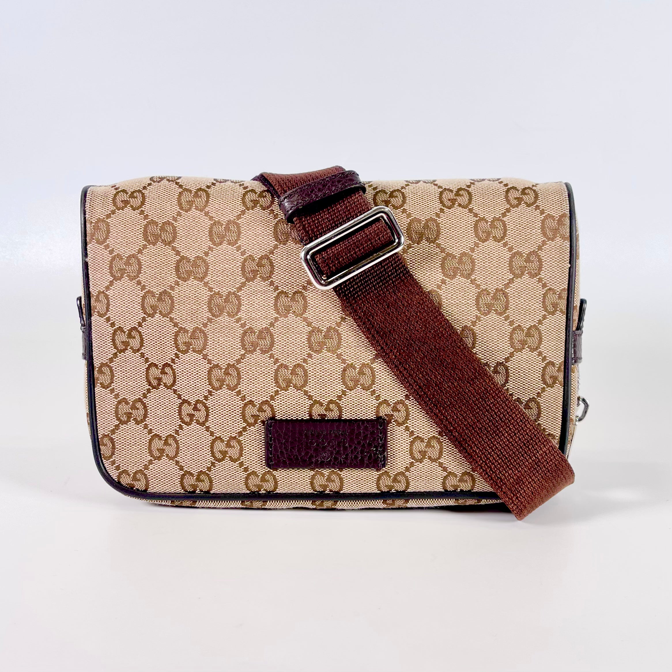 2510 GUCCI GG Canvas Waist Pouch
