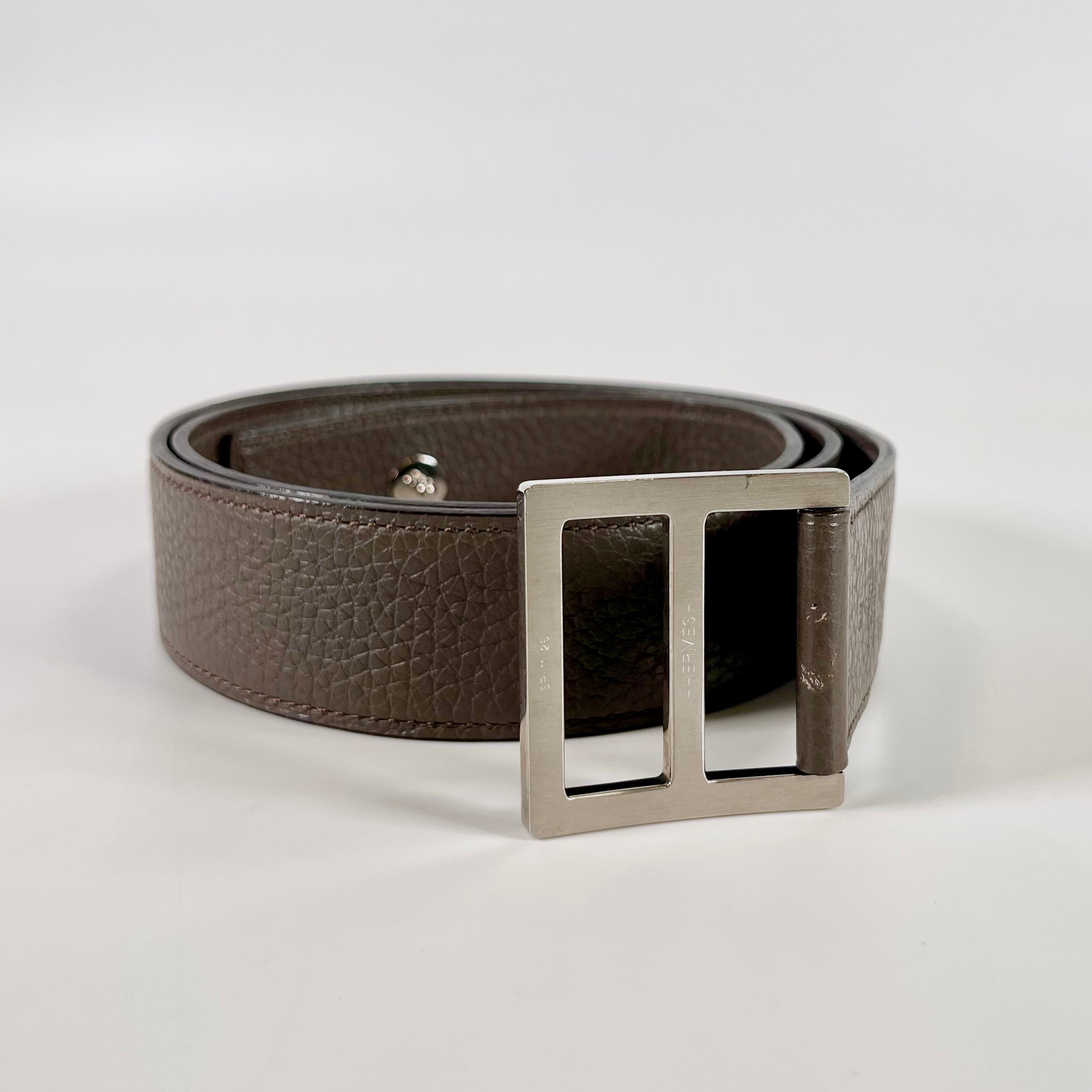 2511 HERMES Hermes Belt 90 Leather