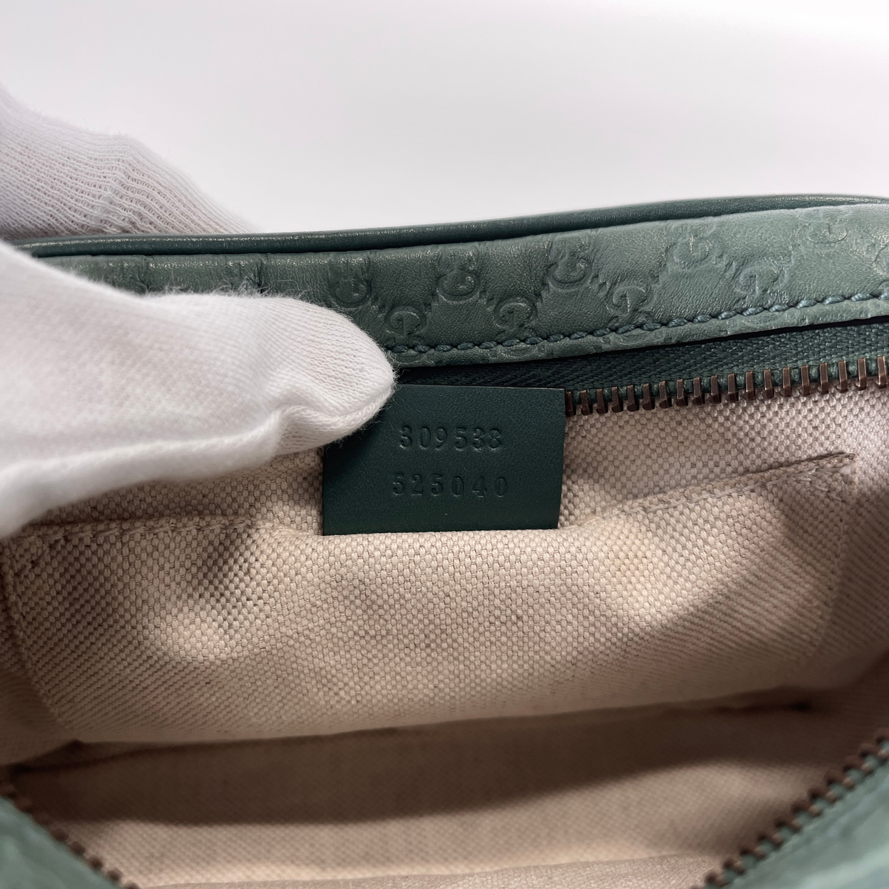 2604 secondhand GUCCI Micro Guccissima Shoulder bag