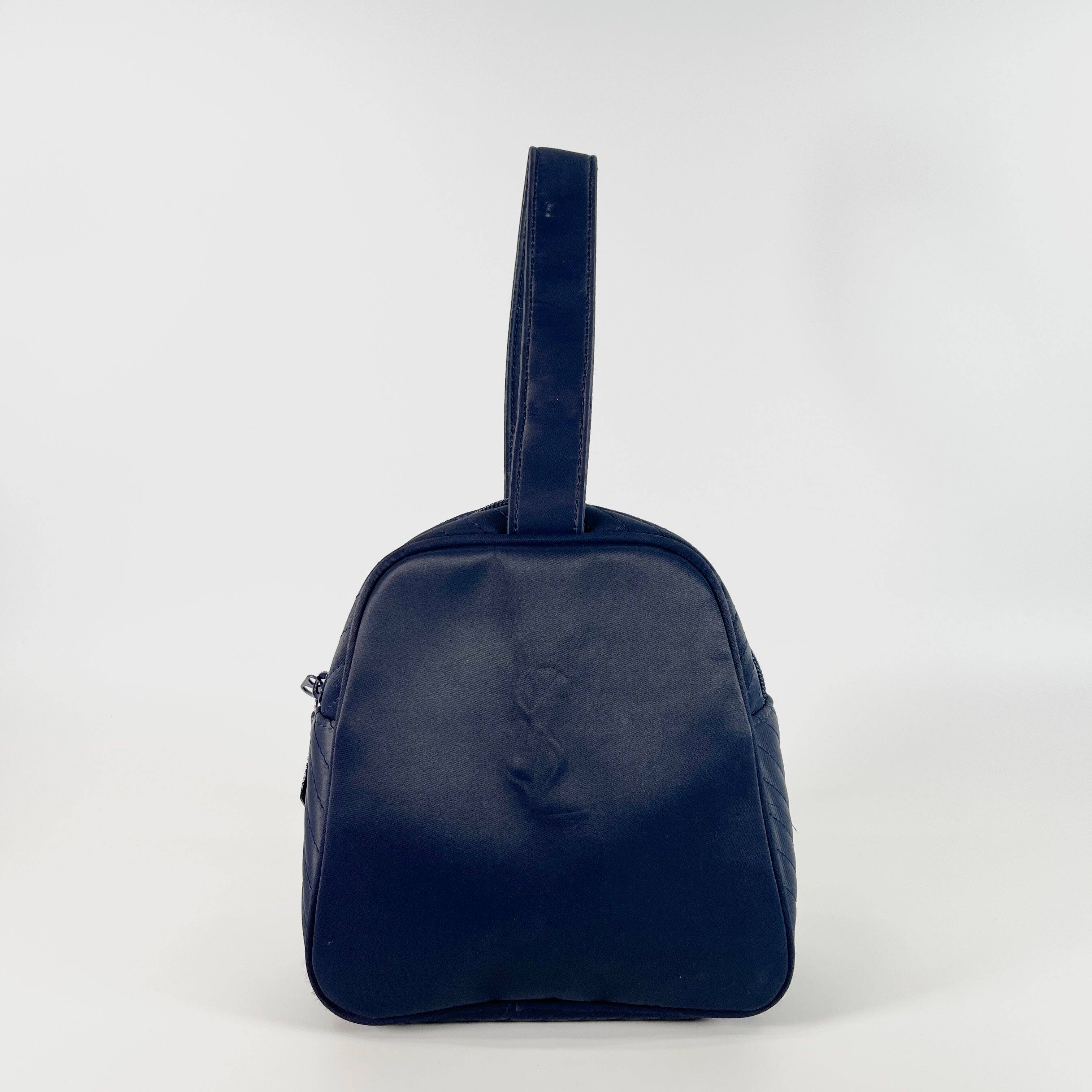 2604 secondhand SAINTLAURENT YSL nylon One handle bag