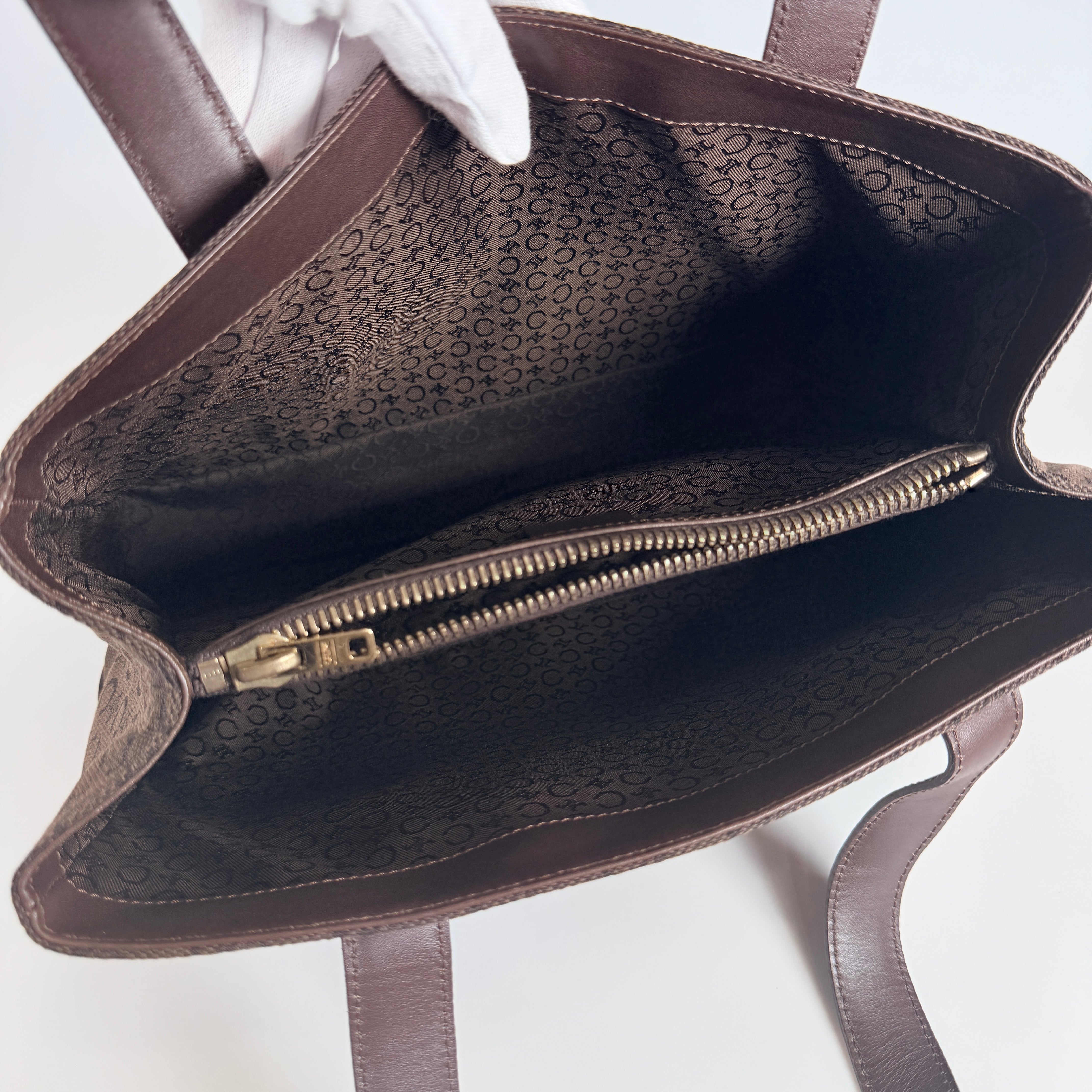 2606 Secondhand Celine C Macadam Canvas Tote Bag