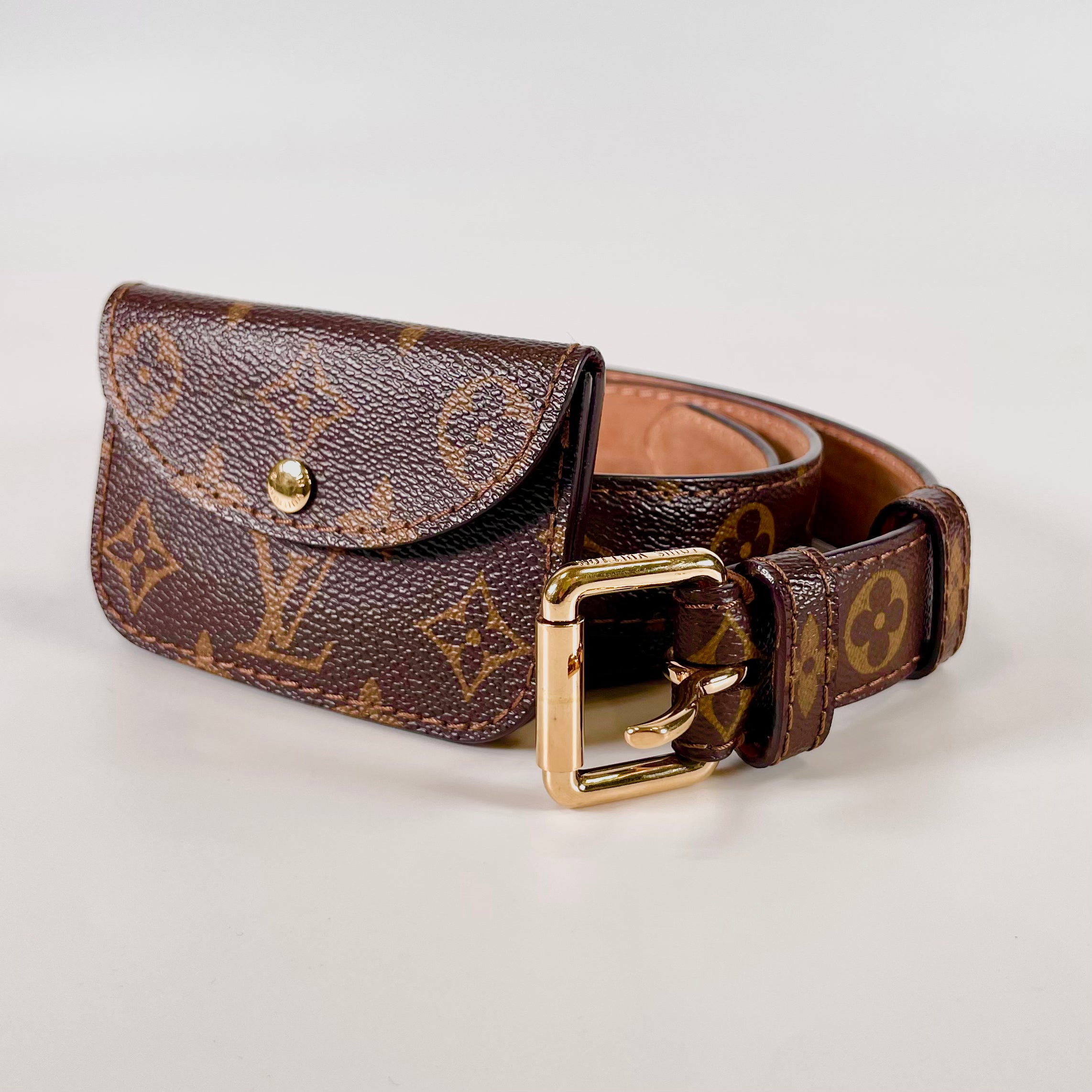 2512 secondhand  Louis Vuitton Monogram belt