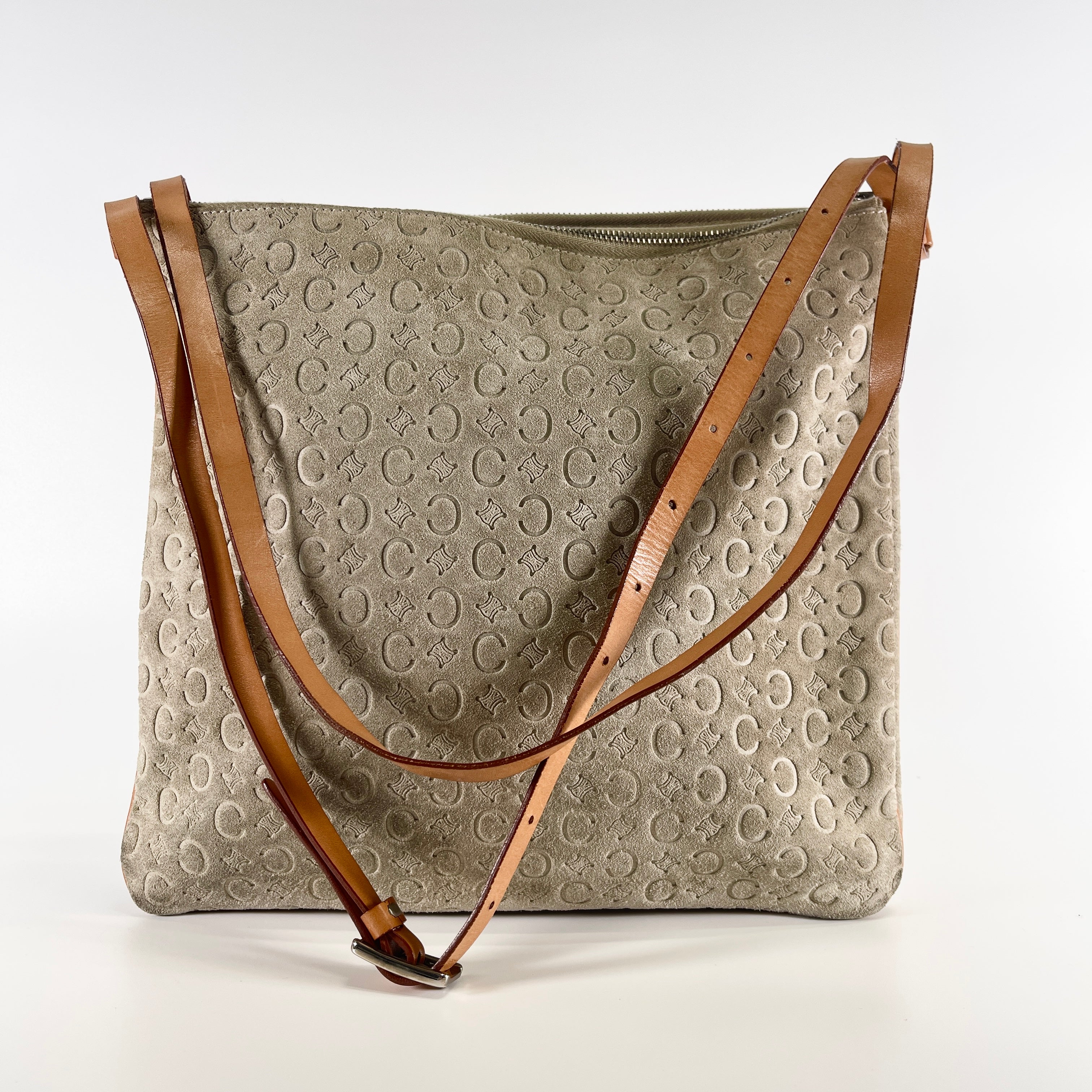 2606 secondhand CELINE Shoulder bag C Macadam strike surface