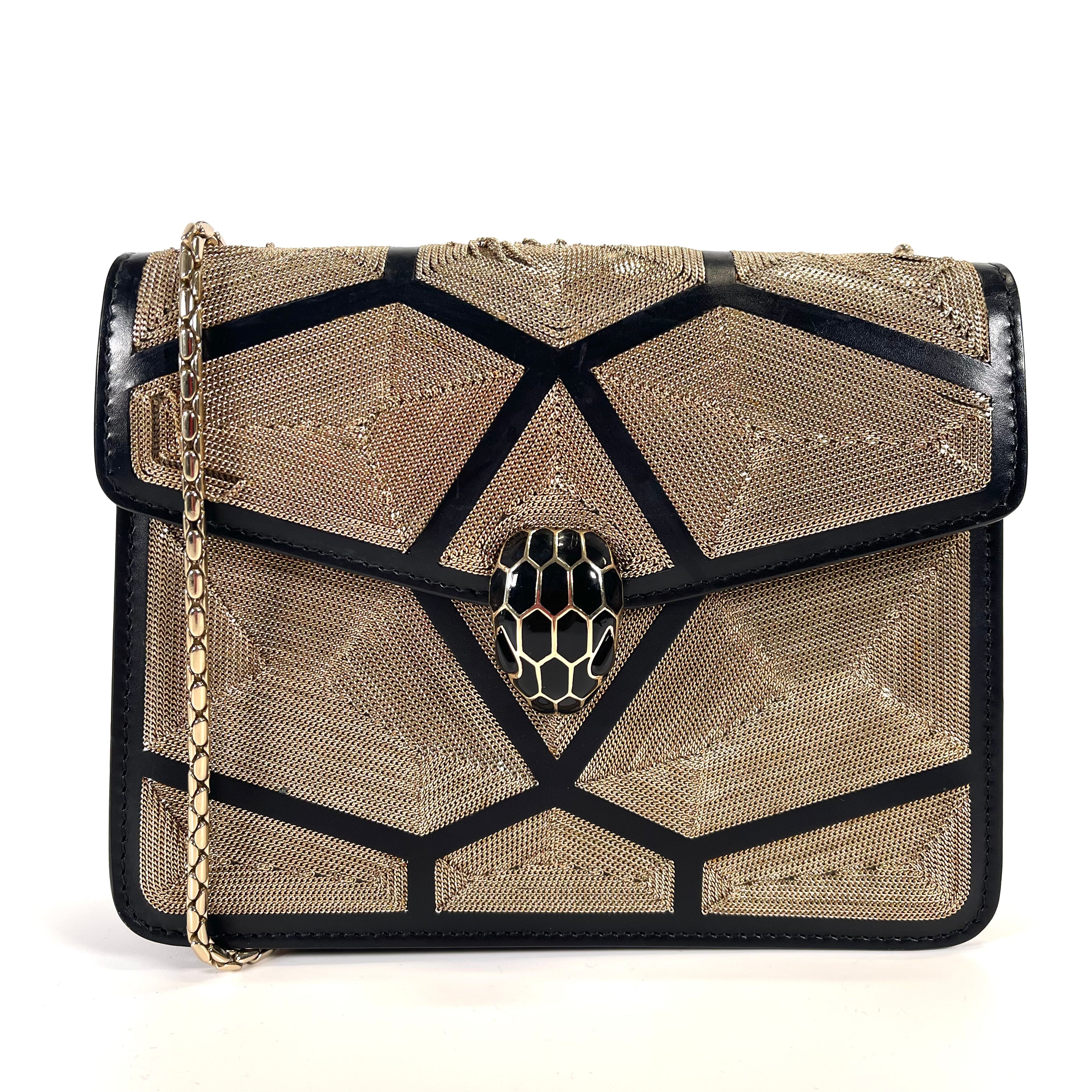 2511 BVLGARI Serpenti Chain Shoulder Bag