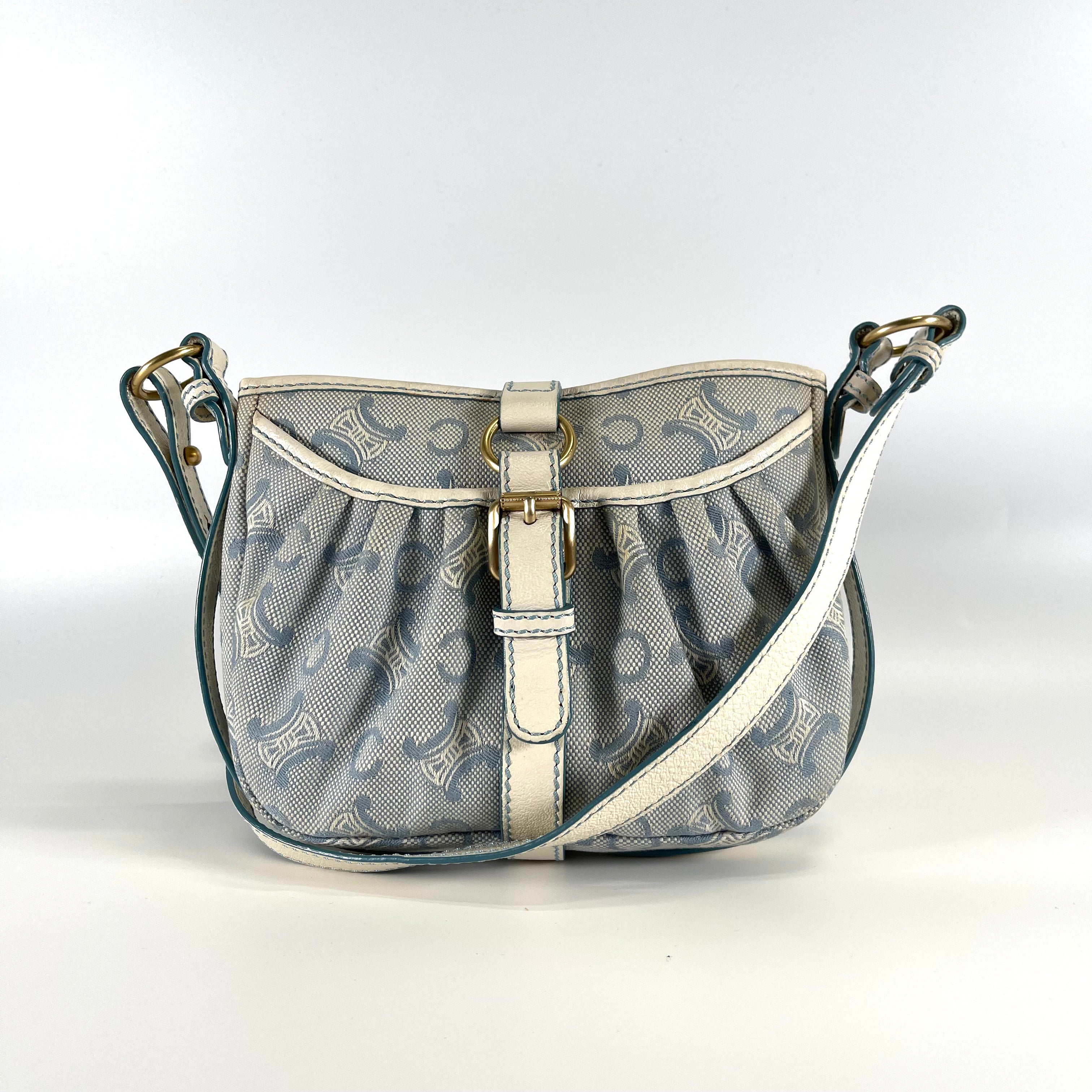 2601 CELINE Triomphe Pattern campus shoulder