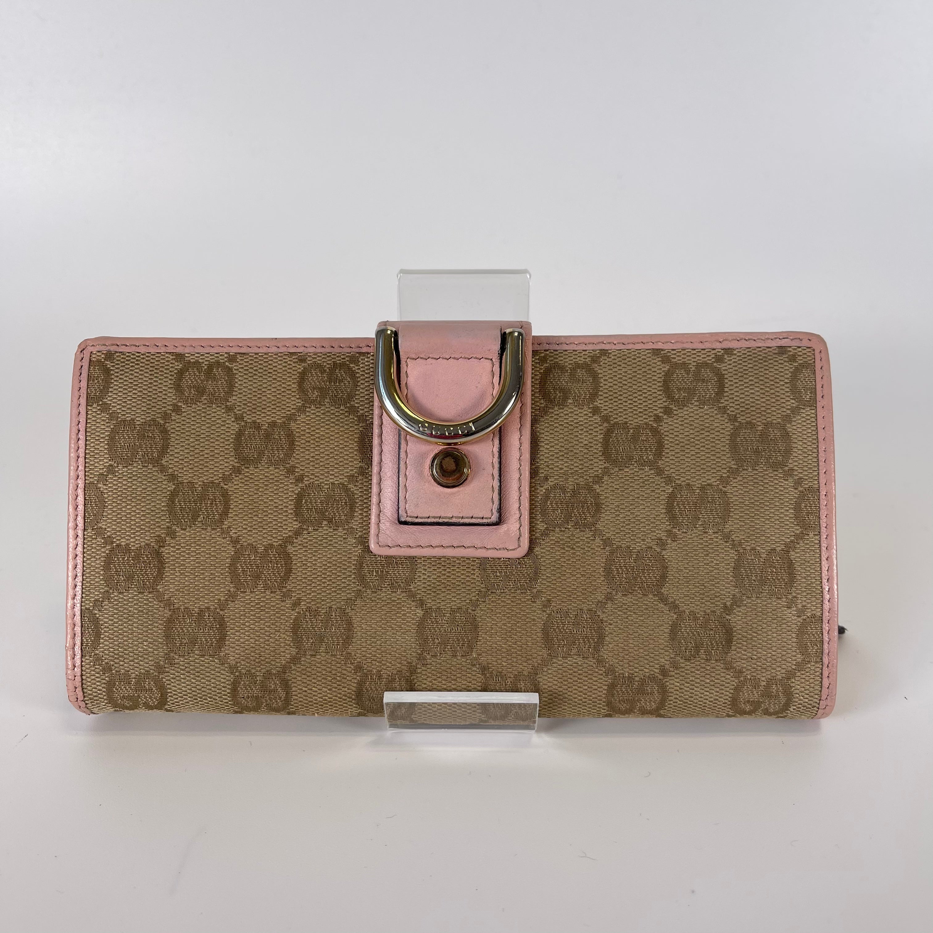 2510 GUCCI Zip Round Long Wallet Canvas GG Supreme Accessory