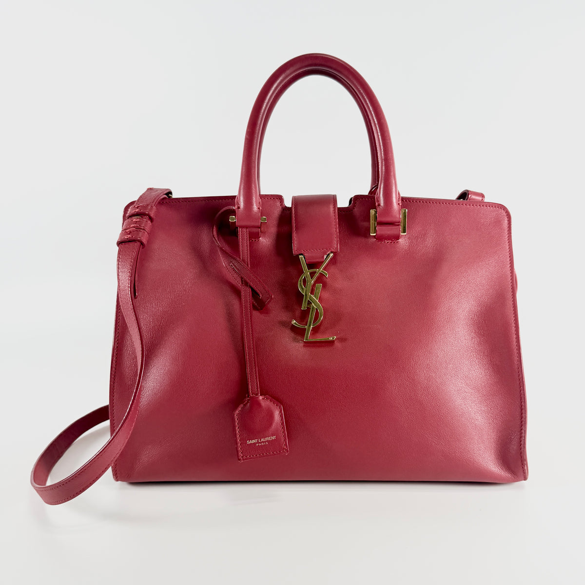 2607 secondhand SAINTLAURENT 2WAY Cabas hand bag