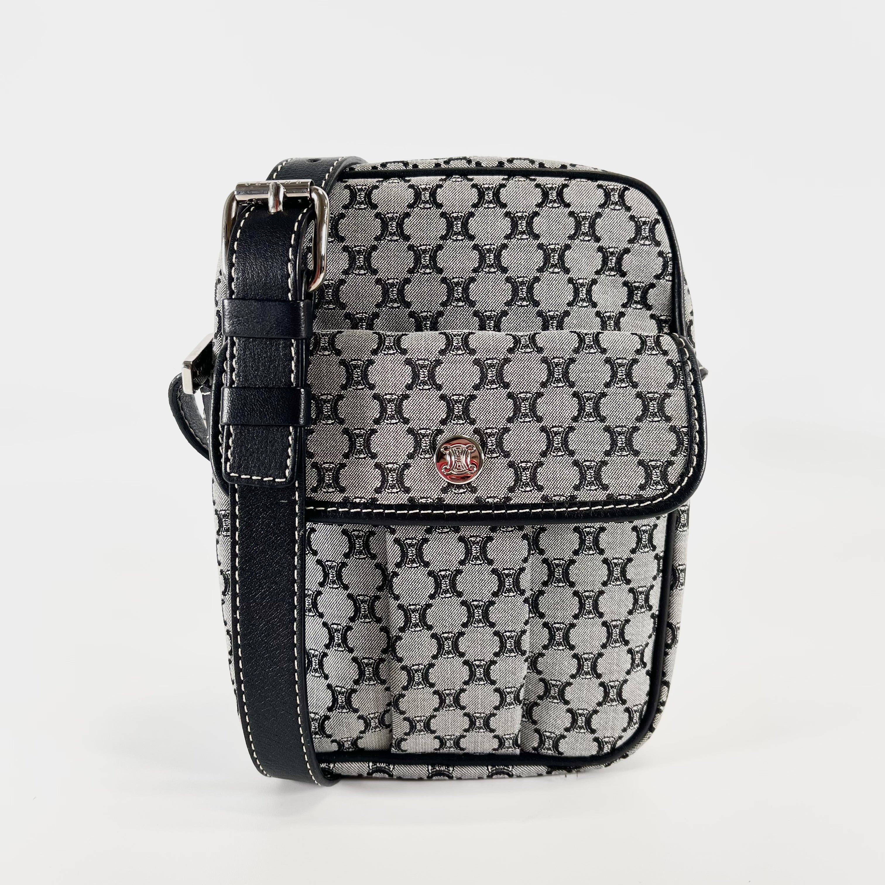 2512 secondhand  CELINE Macadam shoulderbag