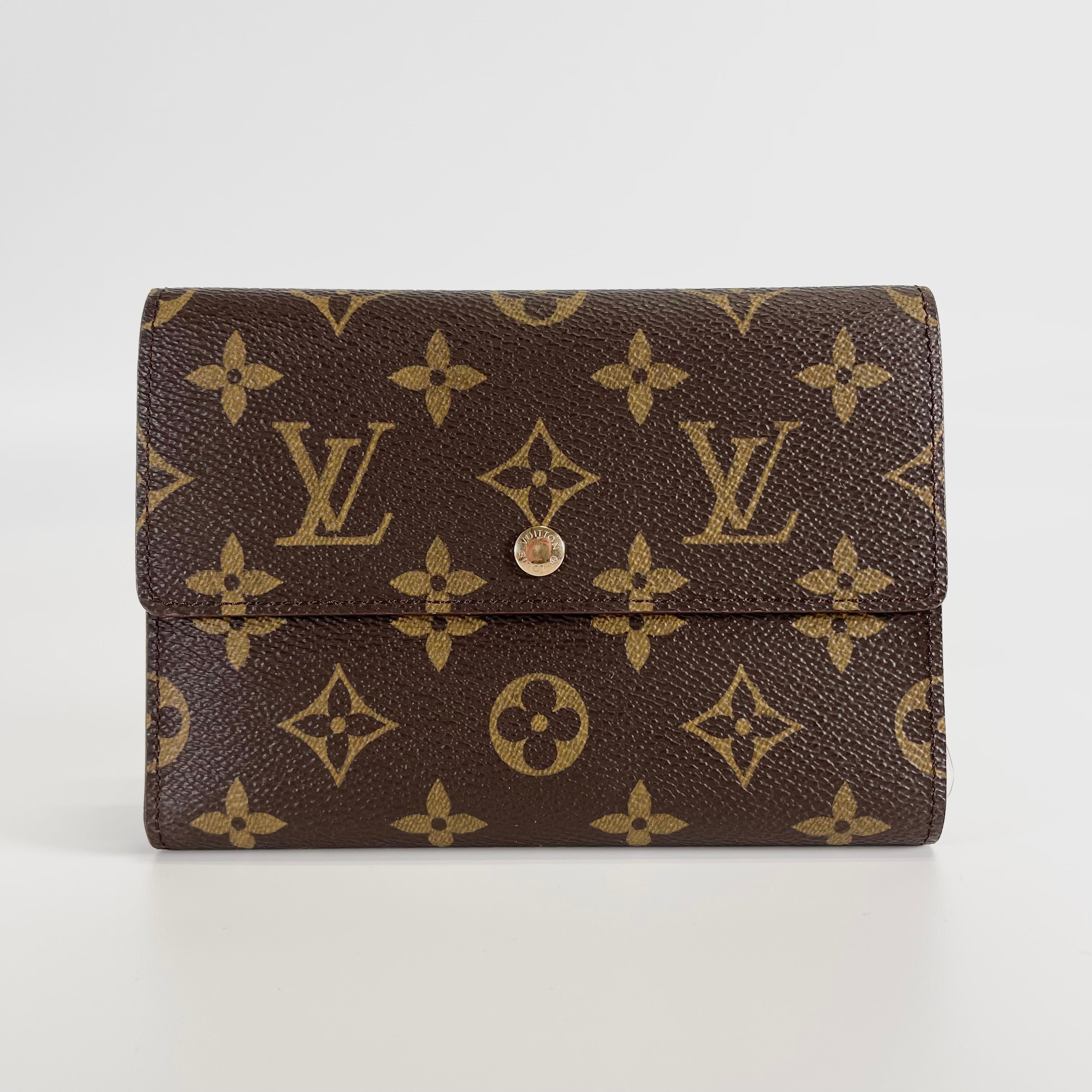 2603 secondhand LV Wallet M61202 Porto Tre Zoll Etui Papier SP0997 80